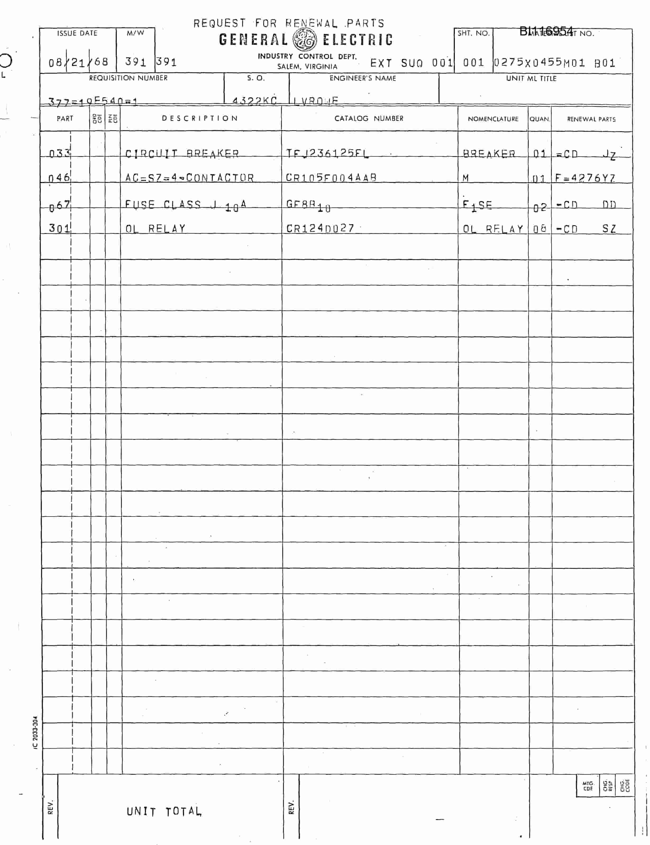 Bucyrus 7920 Parts Catalog BI116954 Vol 1-2