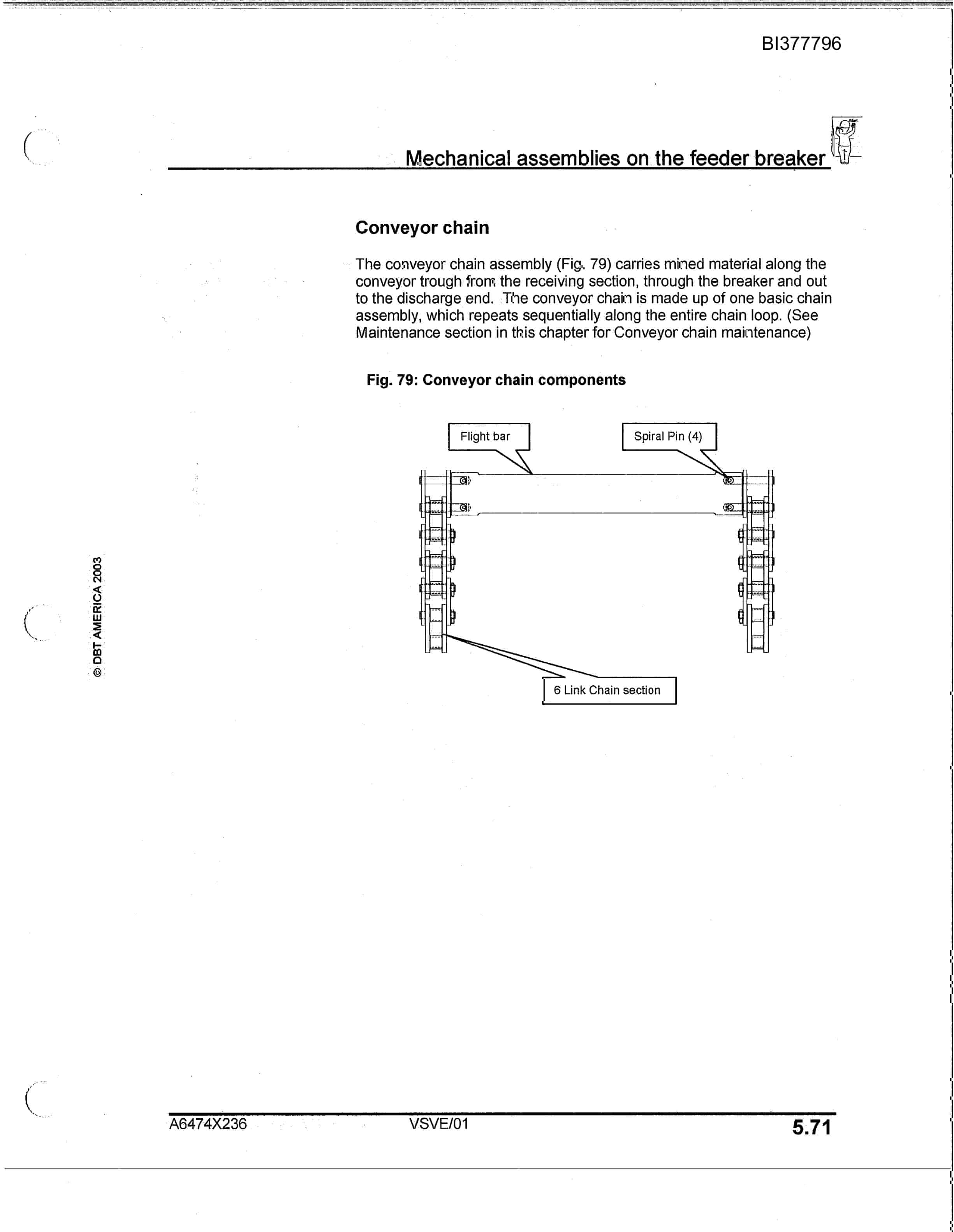 Bucyrus 7MFBM-48A-DD Feeder Breaker Technical Manual BI377796-2