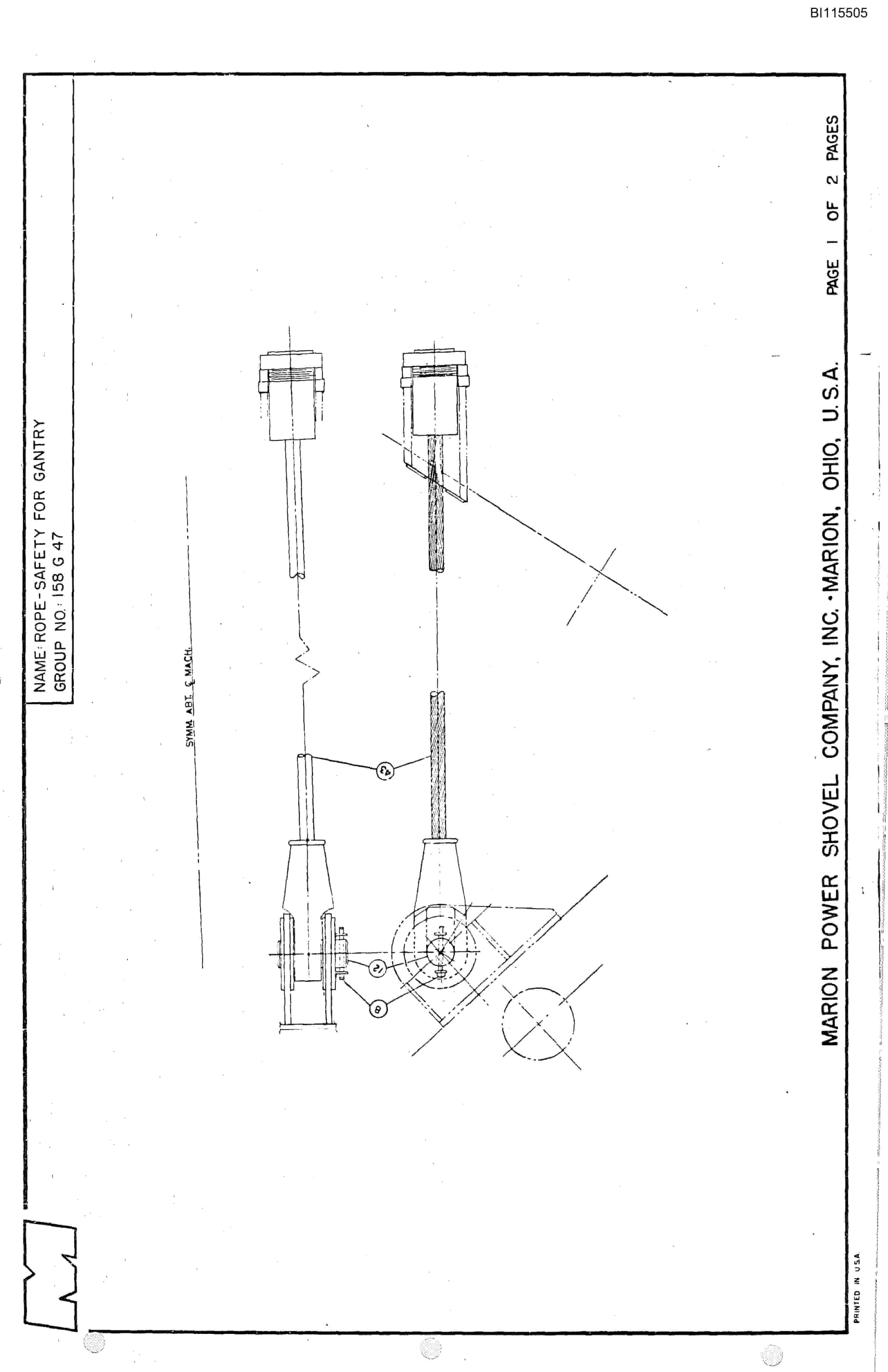 Bucyrus 8000 Technical Manual BI115505-3