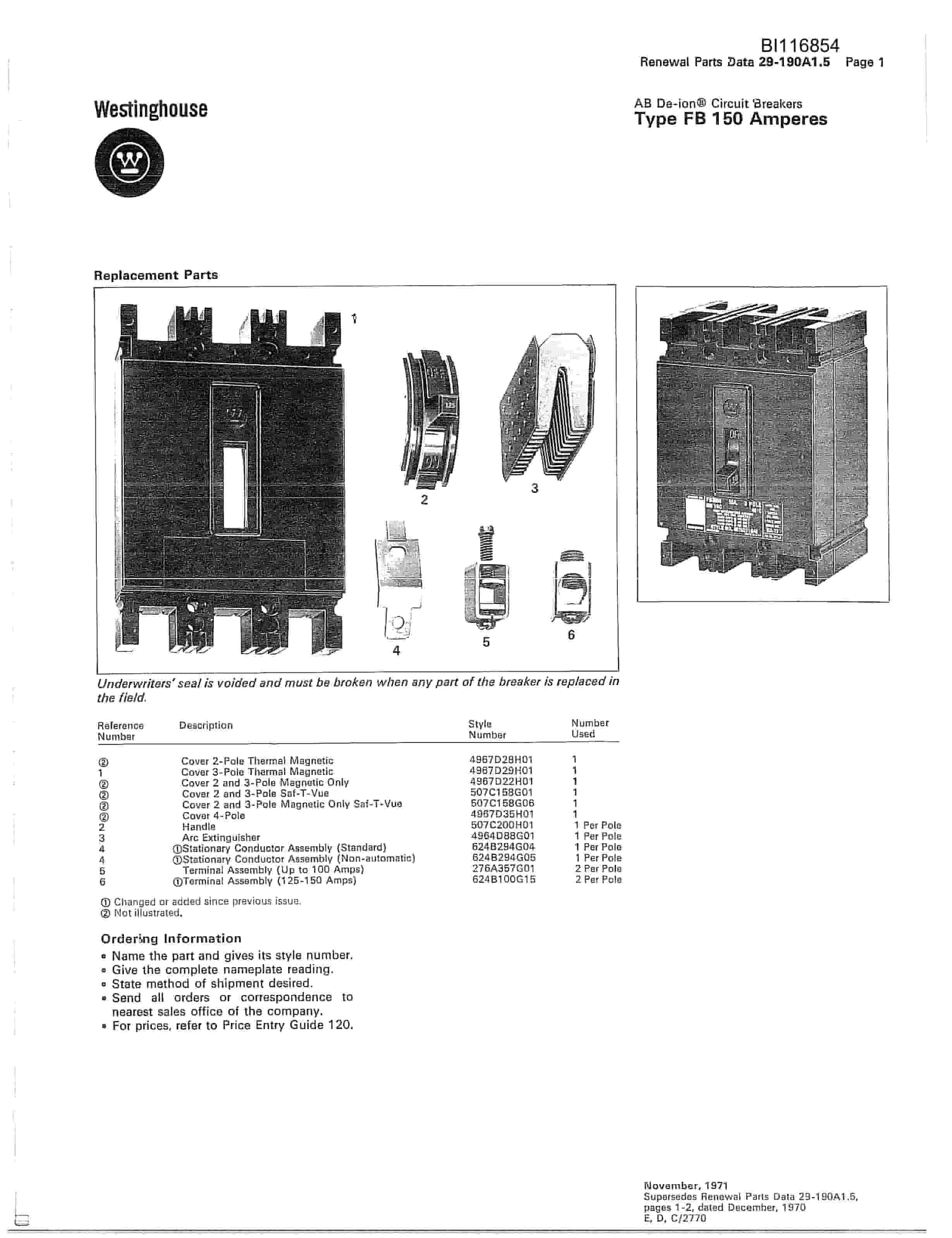Bucyrus 8050 Dragline Parts Catalog BI116854-4