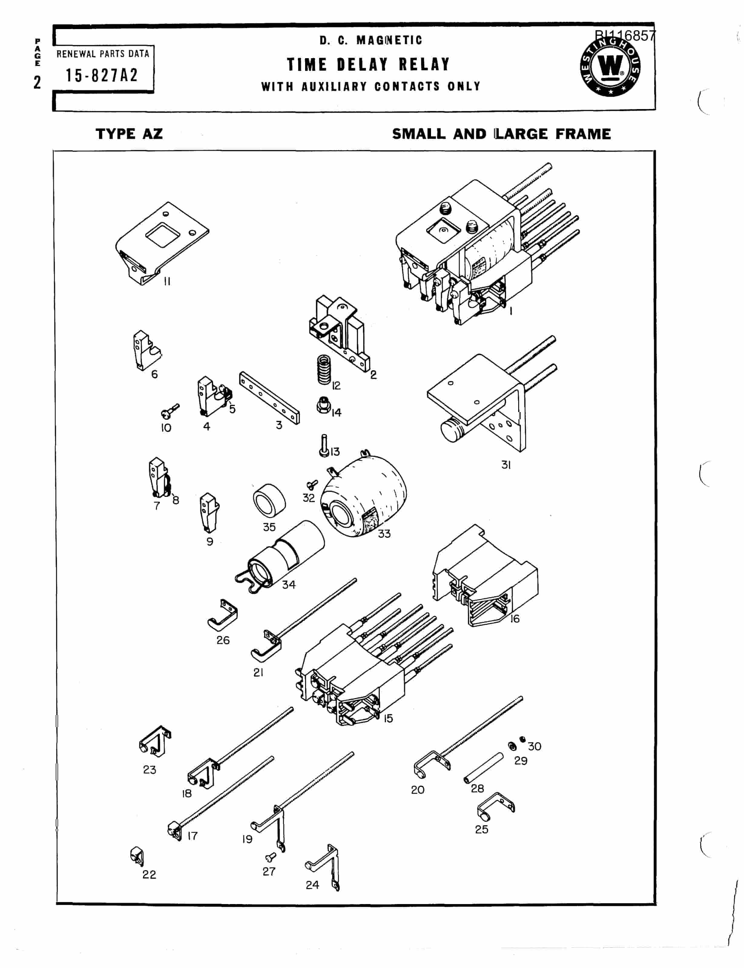 Bucyrus 8050 Dragline Parts Catalog BI116857-3