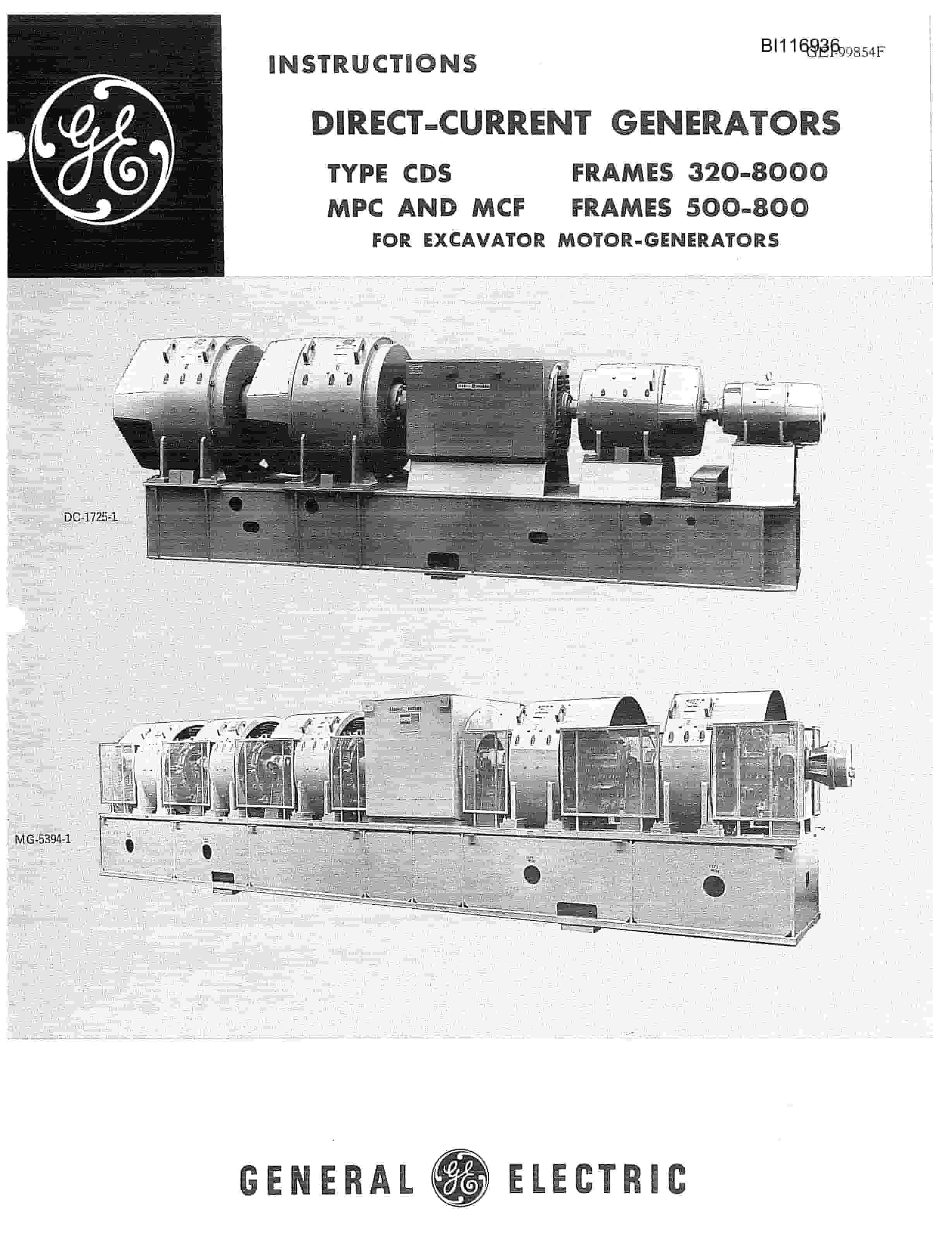 Bucyrus 8050 Electric Walking Dragline Parts Catalog BI116936-4