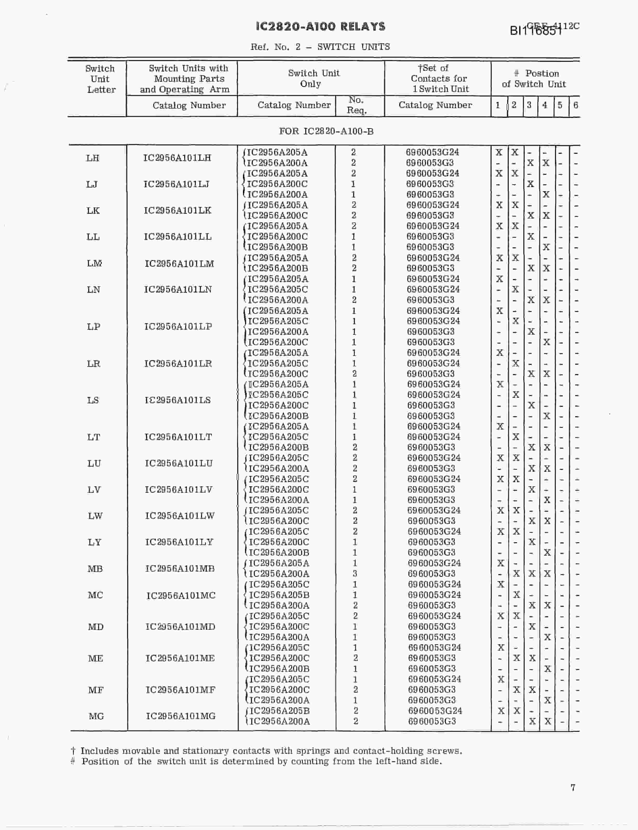 Bucyrus 8050 Shovel Parts Catalog BI116851-4