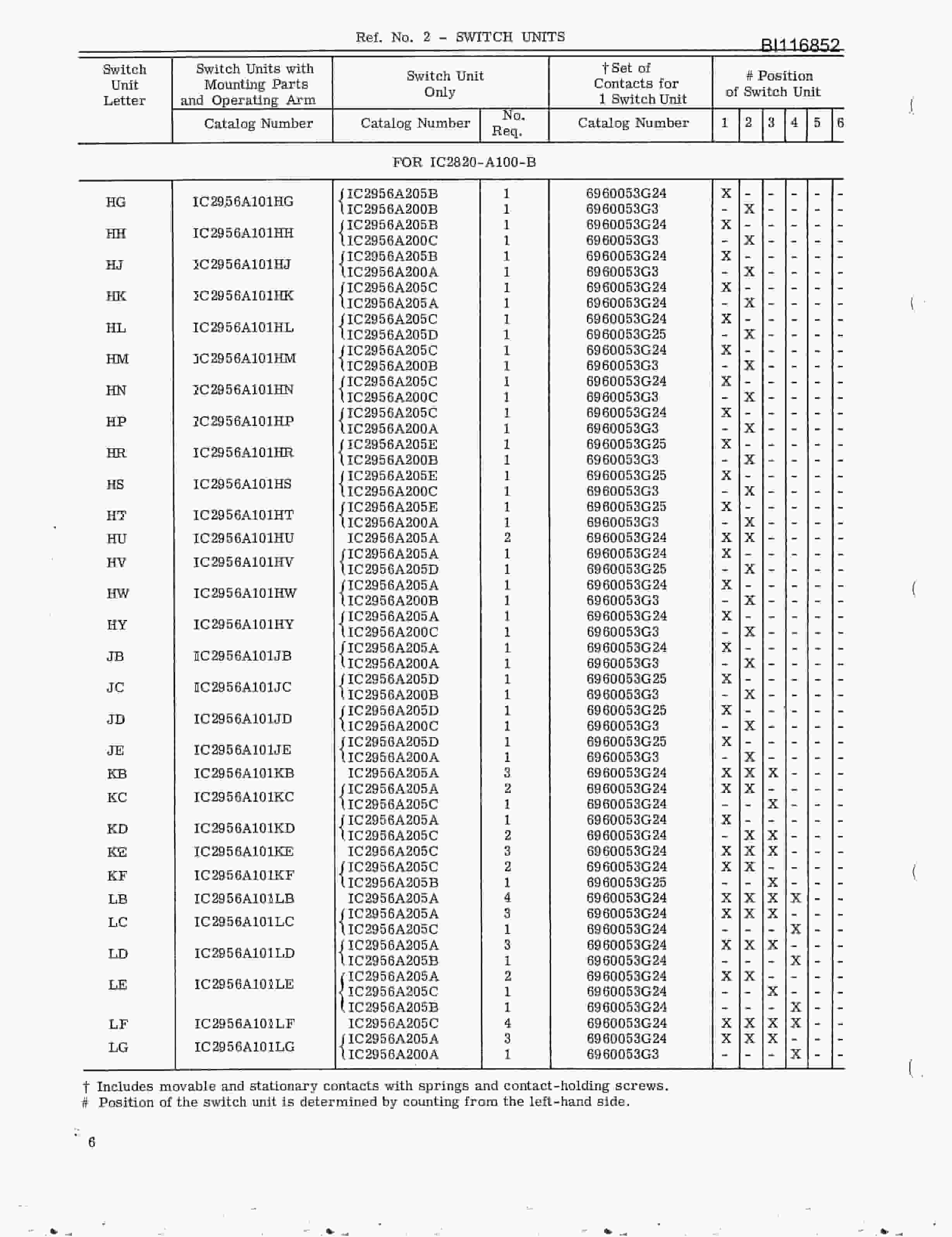 Bucyrus 8050 Shovel Parts Catalog BI116852-4