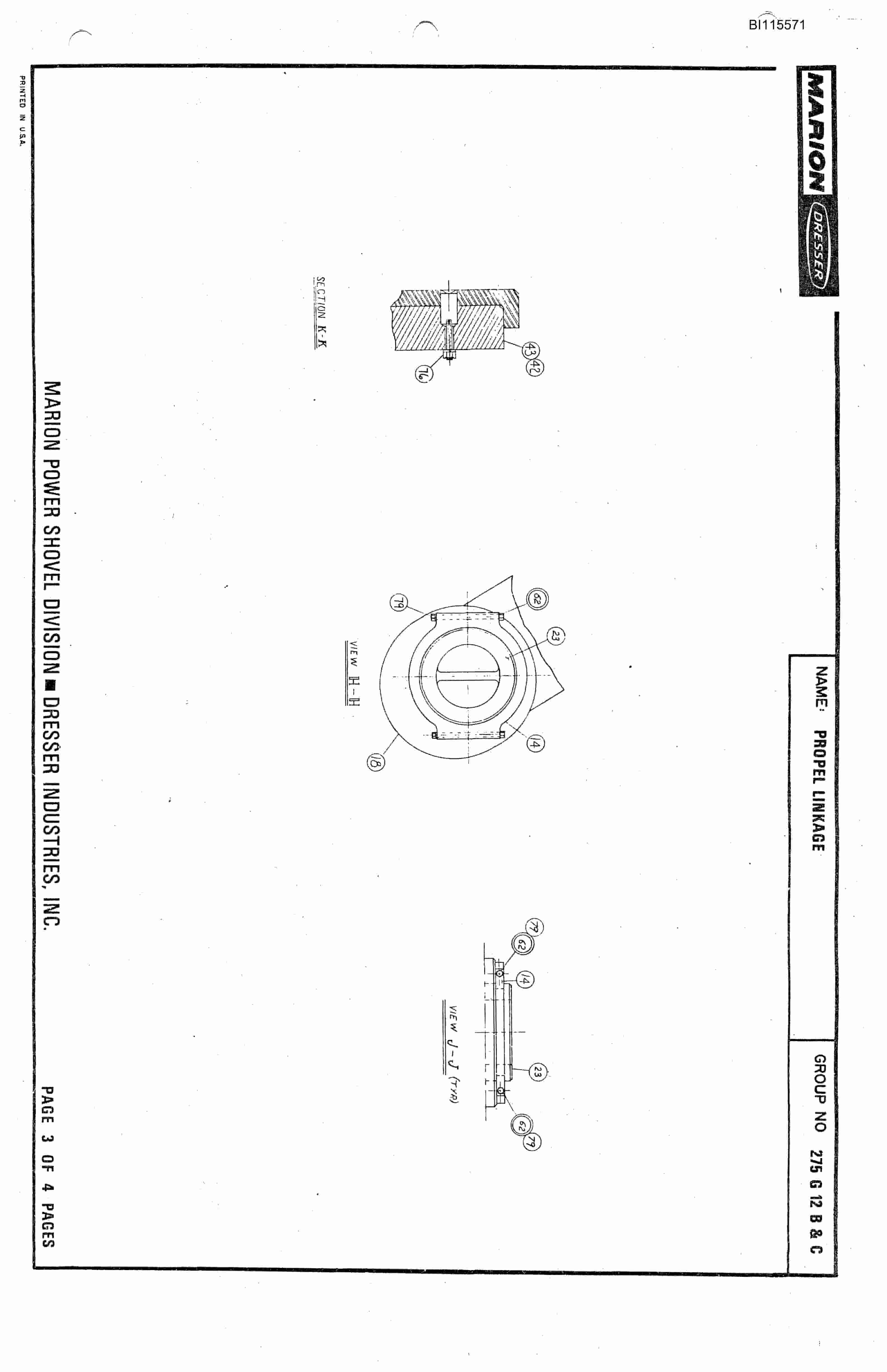 Bucyrus 8050 Technical Manual BI115571-5