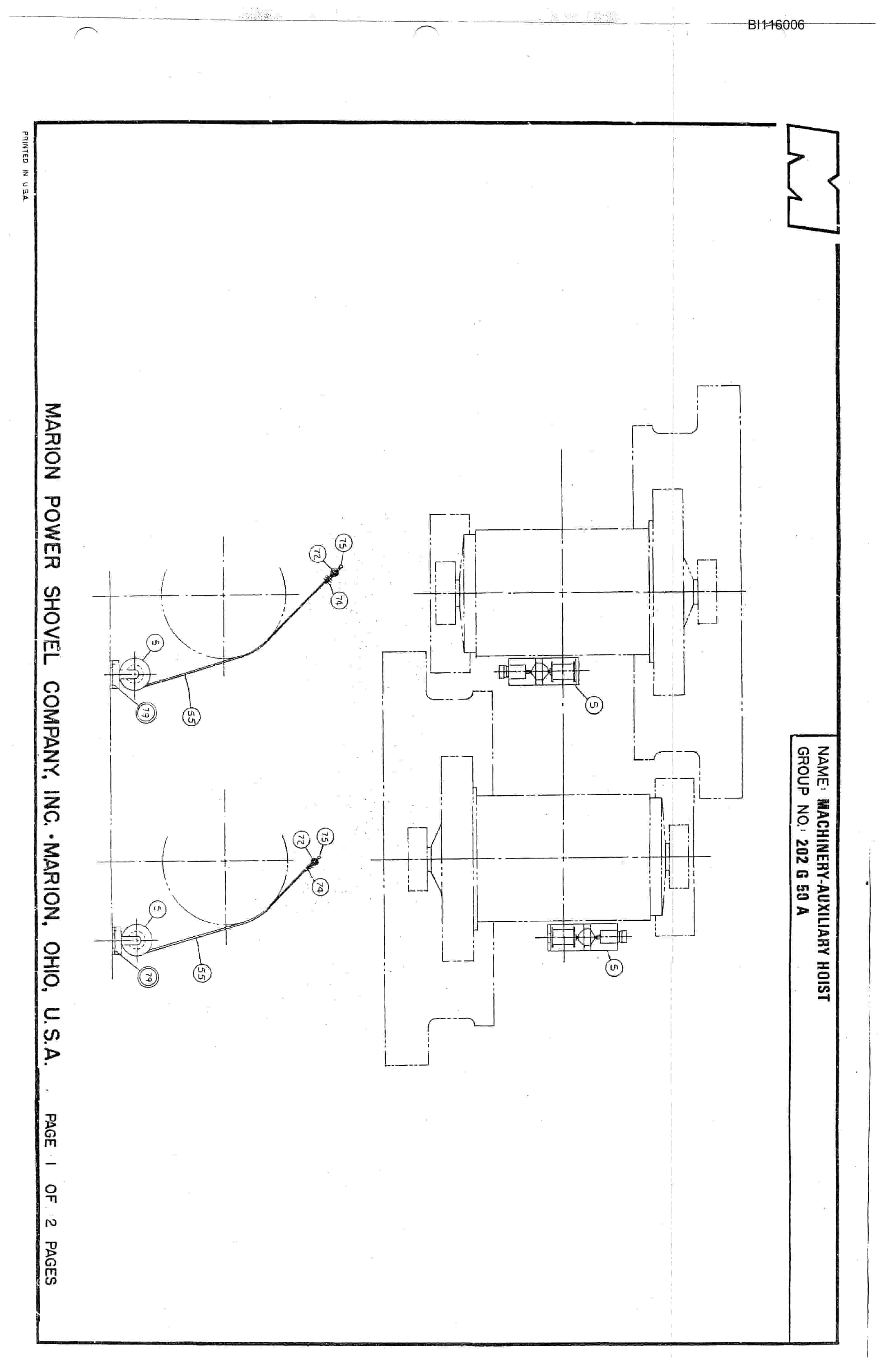 Bucyrus 8050 Technical Manual BI116006-3