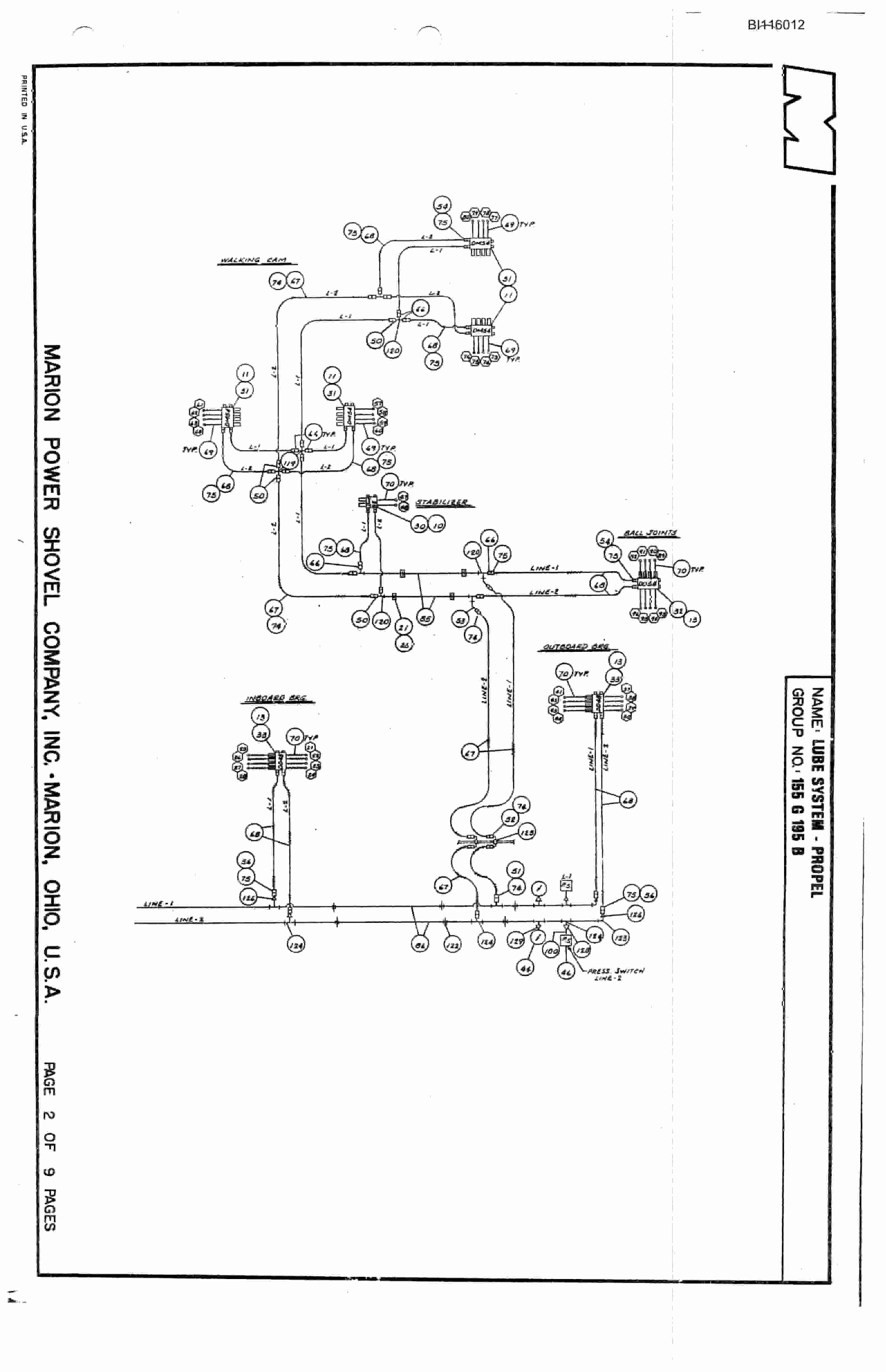 Bucyrus 8050 Technical Manual BI116012-2
