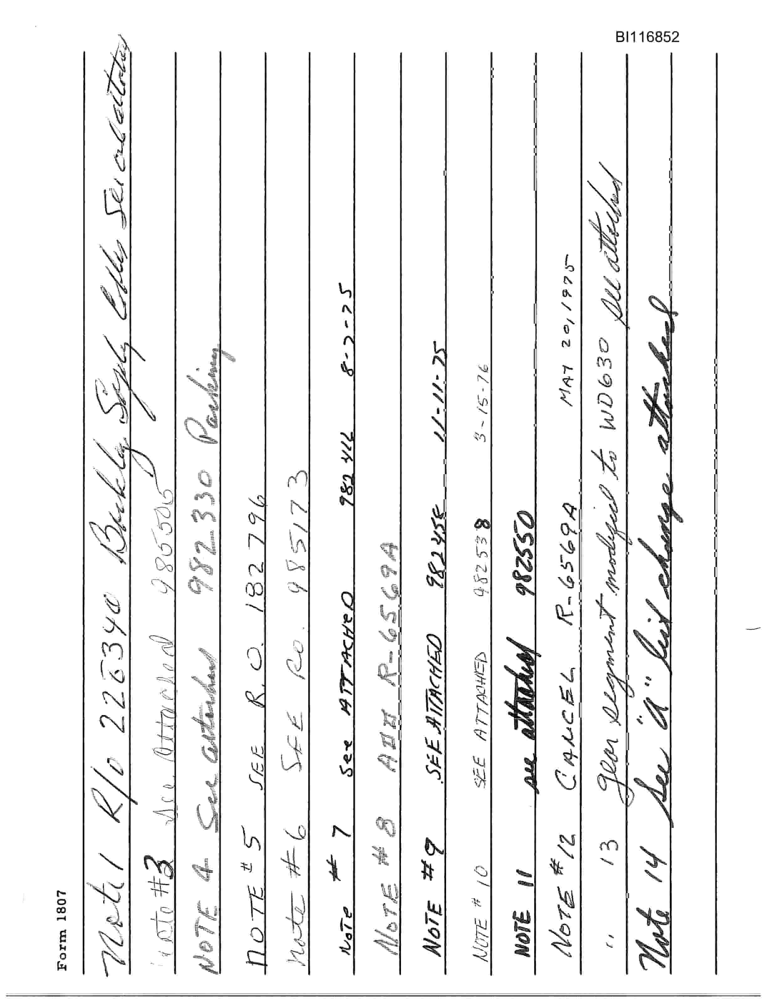 Bucyrus 8050 Walking Dragline Parts Catalog BI116852-3