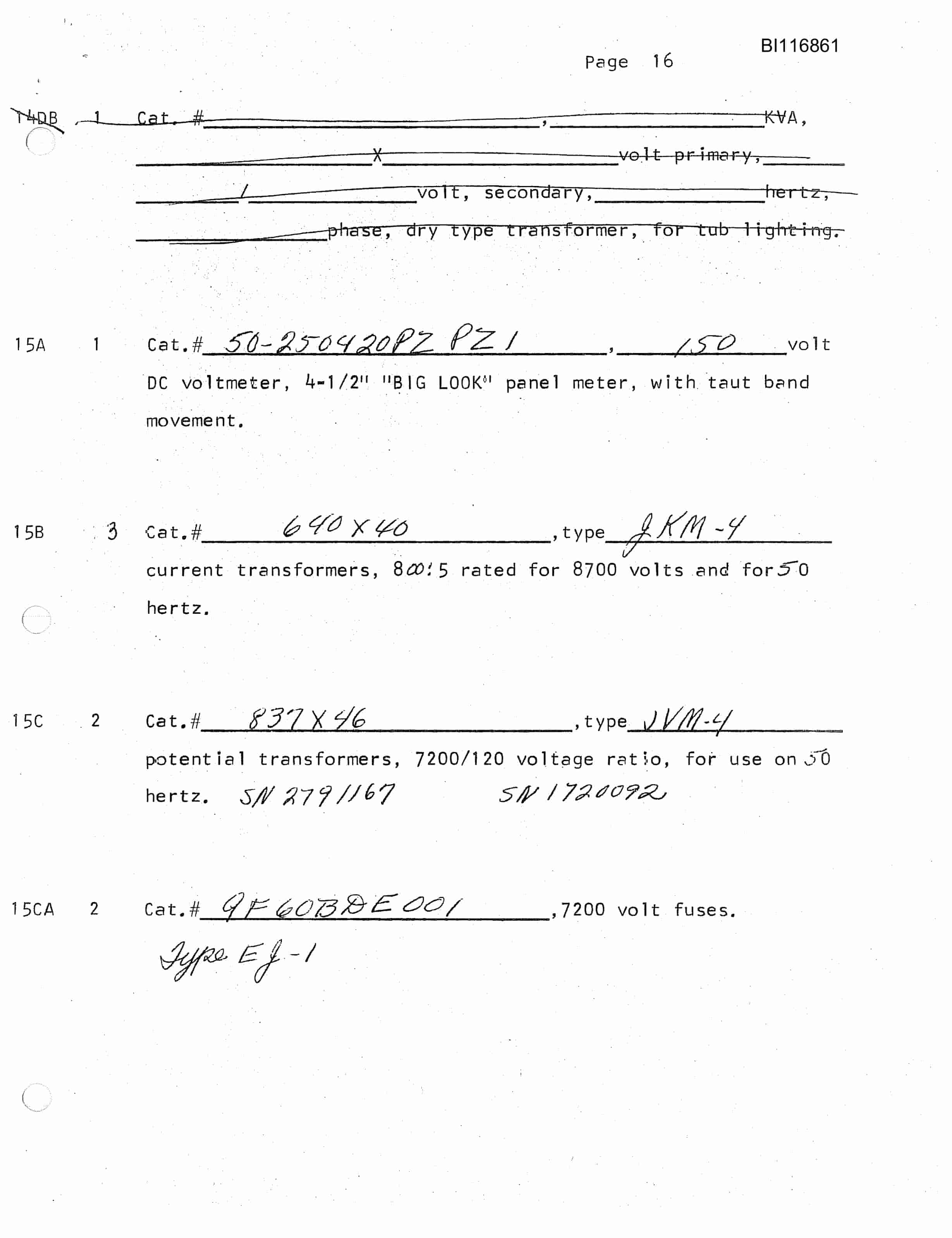 Bucyrus 8050 Walking Dragline Parts Catalog BI116861-2