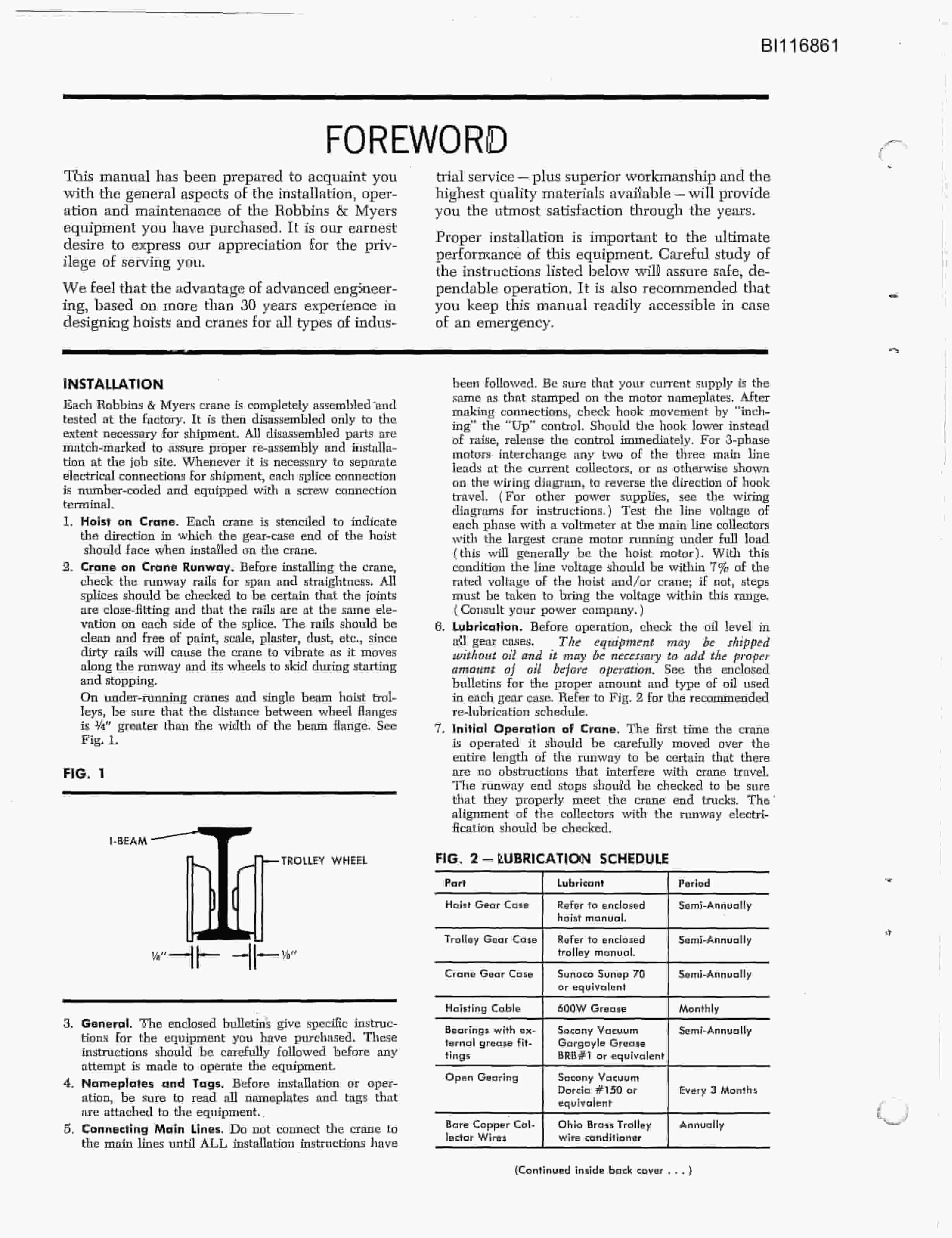 Bucyrus 8050 Walking Dragline Parts Catalog BI116861-3