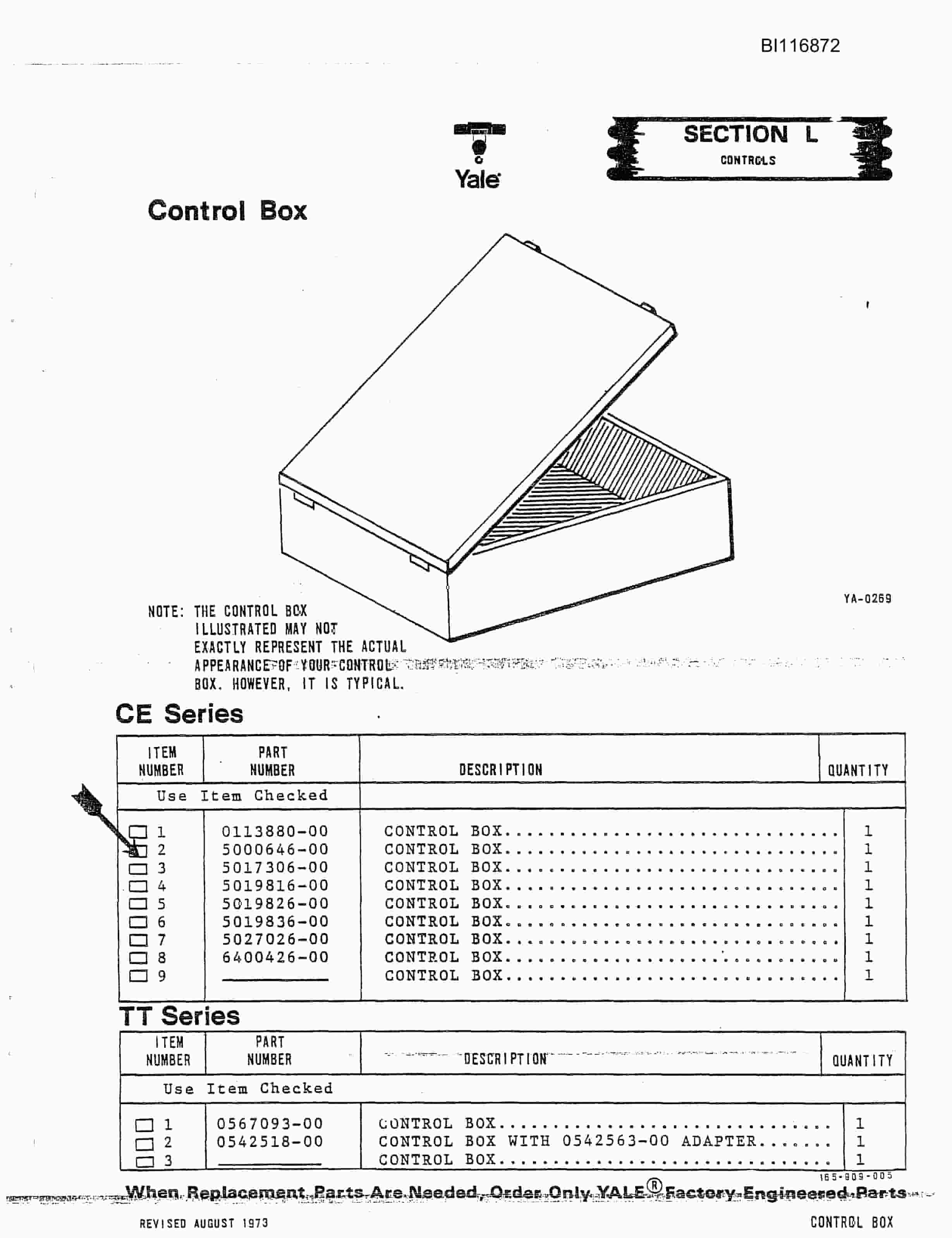 Bucyrus 8050 Walking Dragline Parts Catalog BI116872-5