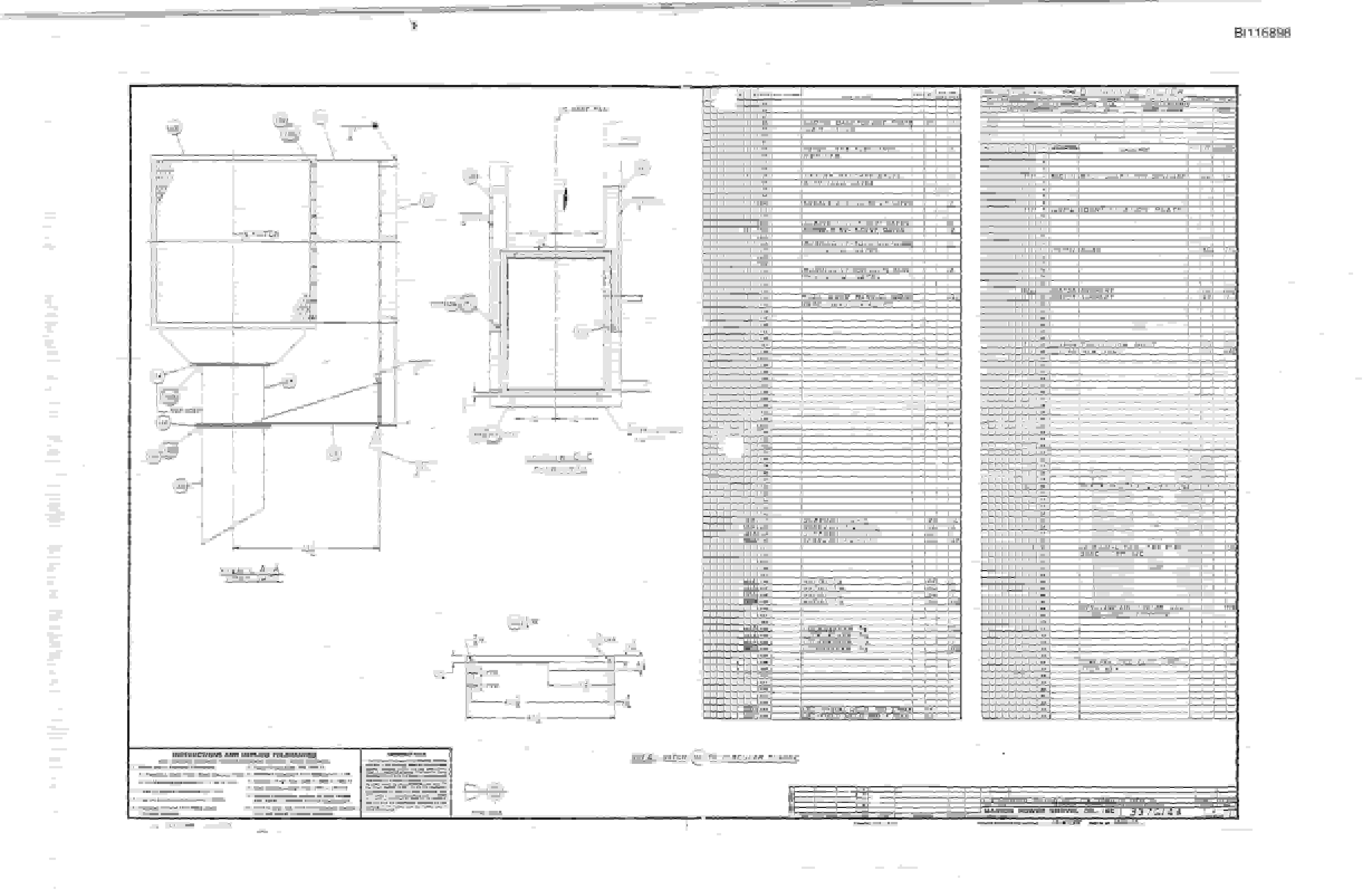 Bucyrus 8050 Walking Dragline Parts Catalog BI116898-2