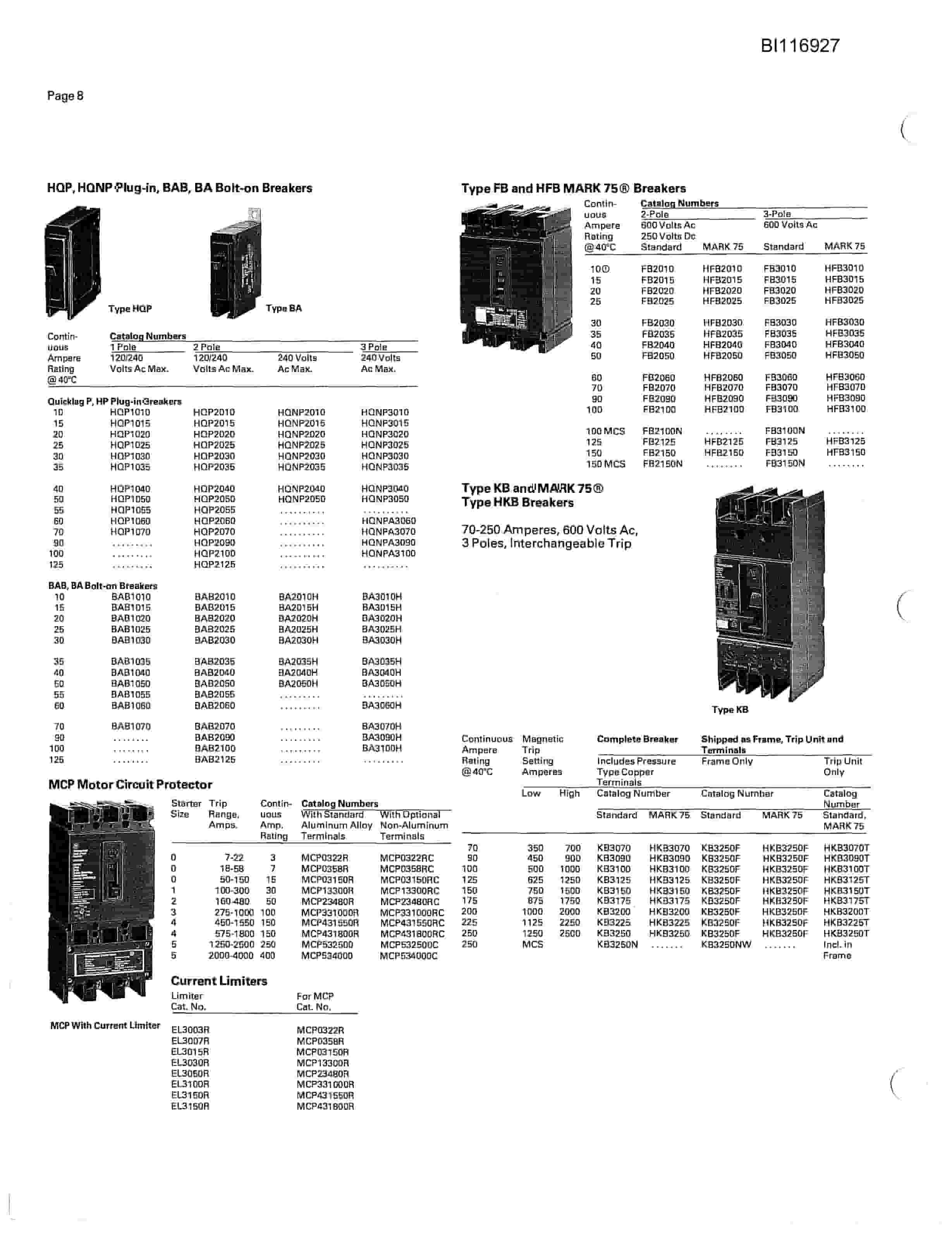 Bucyrus 8050 Walking Dragline Parts Catalog BI116927-3