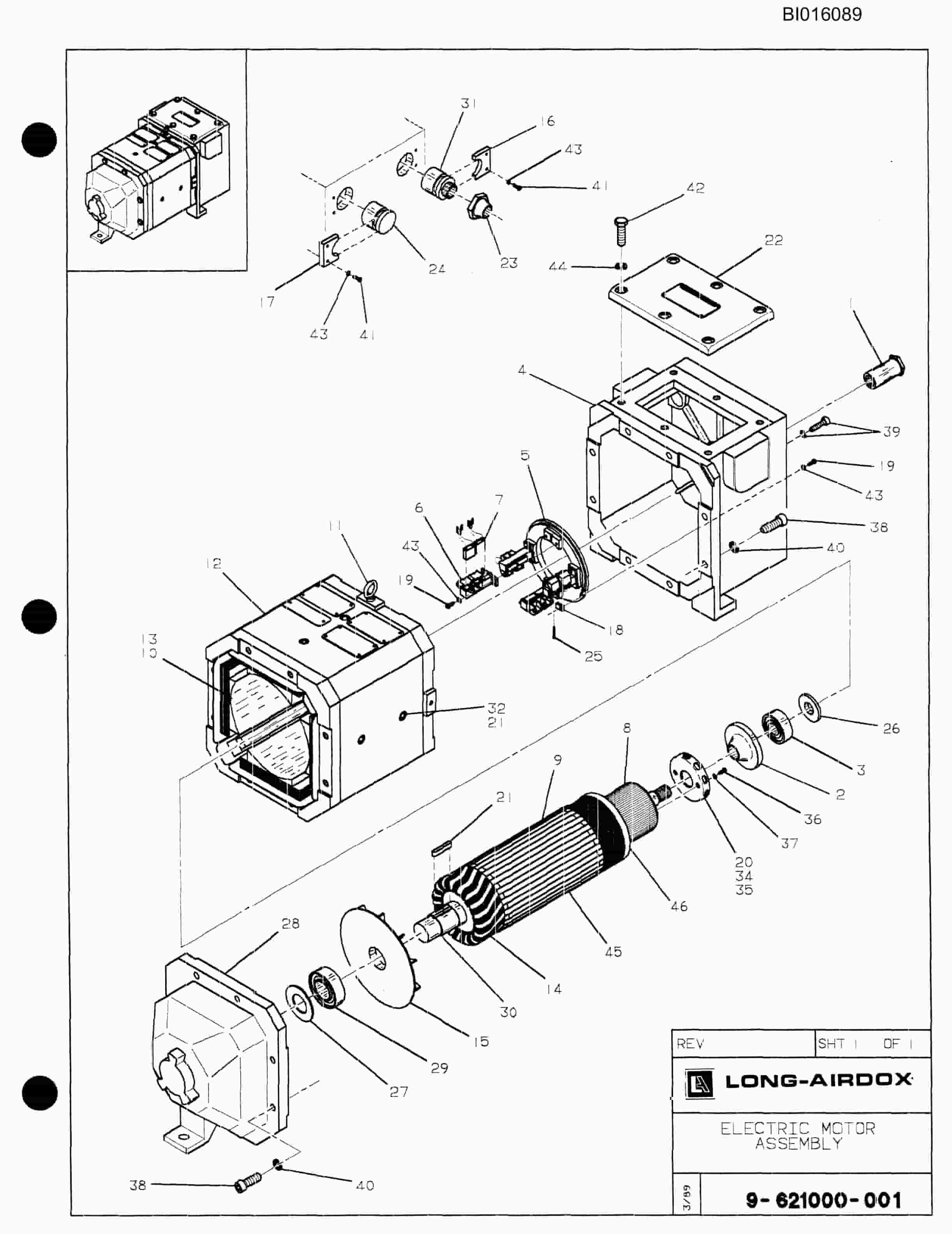 Bucyrus 810B Parts Catalog BI016089-2