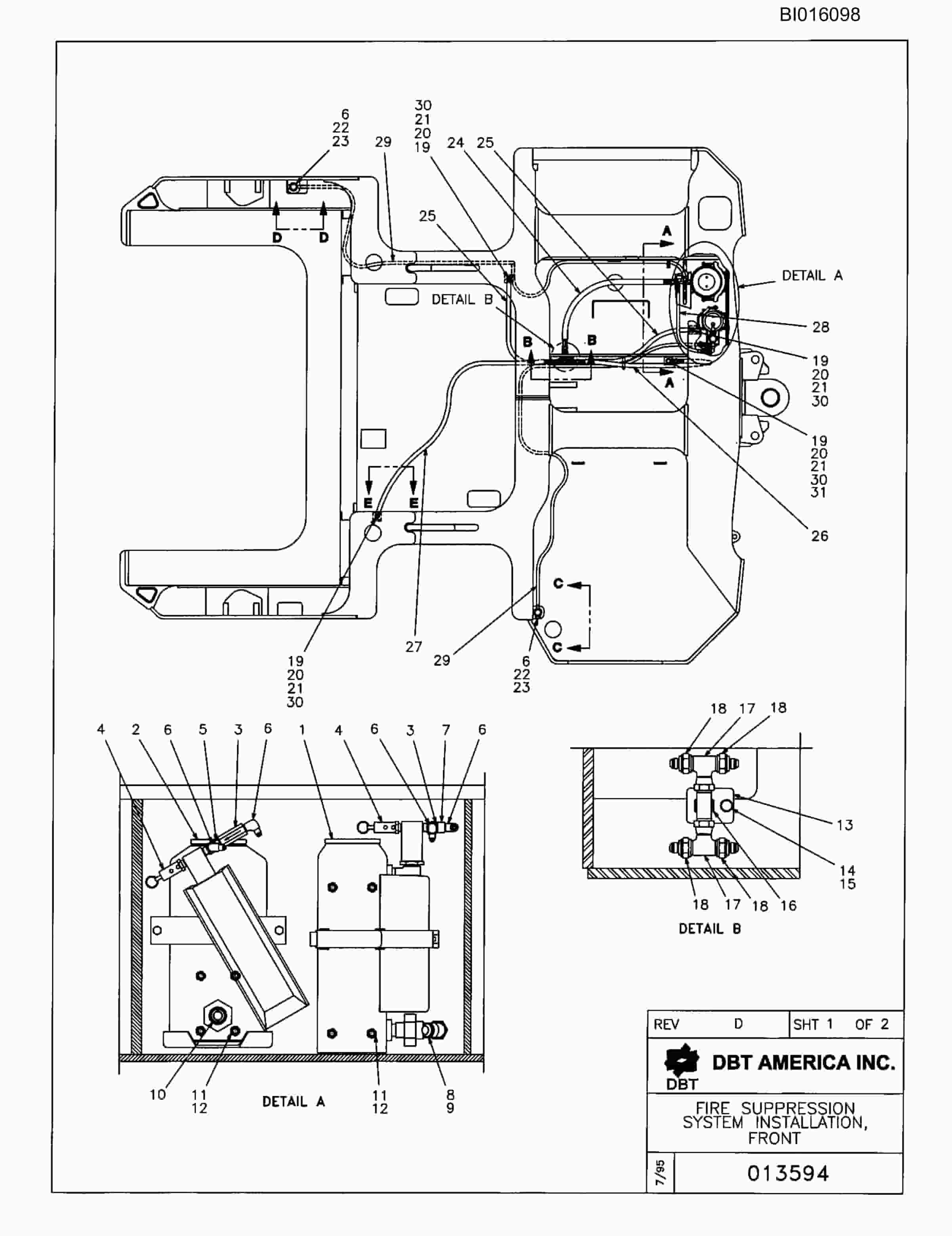 Bucyrus 810B Parts Catalog BI016098-2