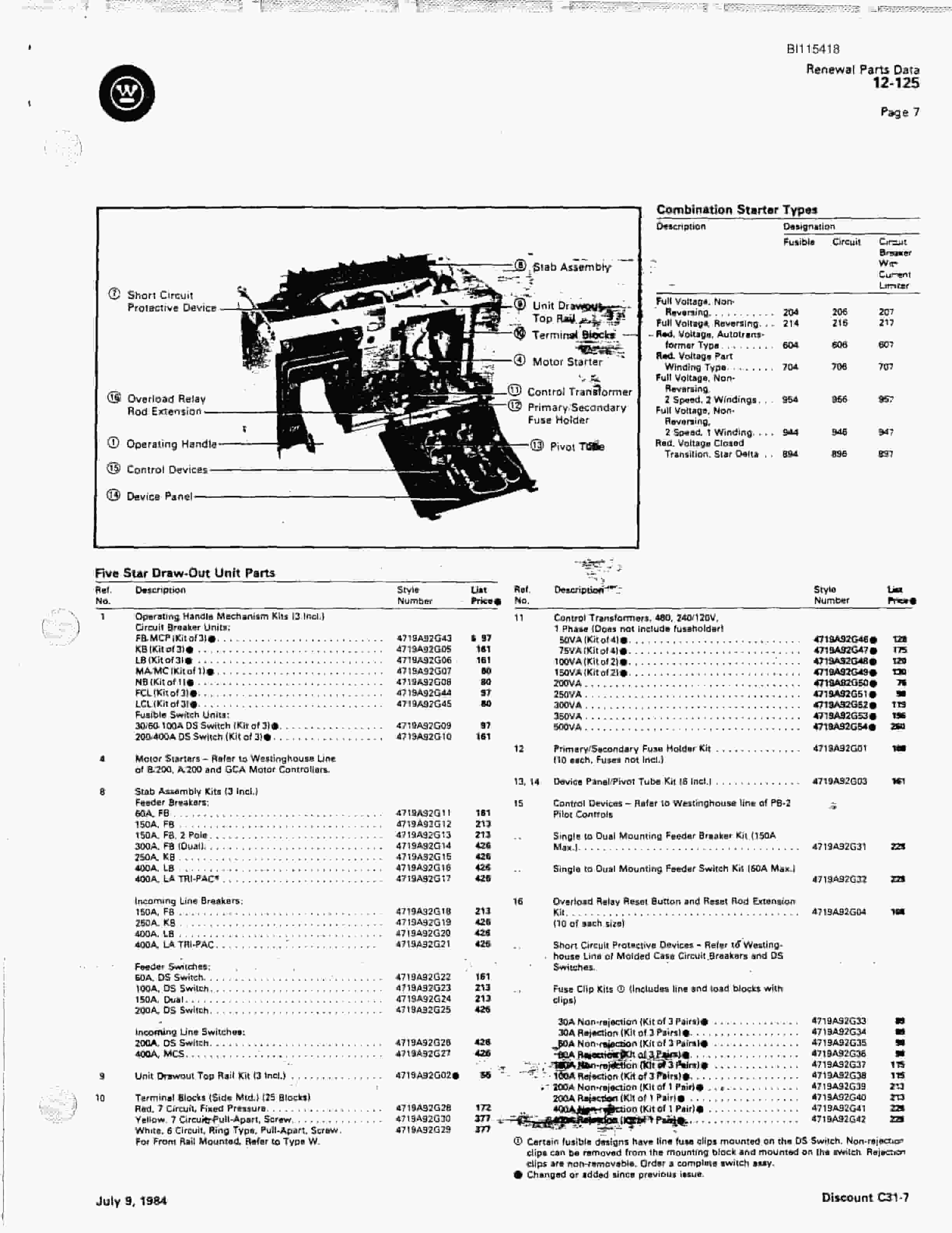 Bucyrus 8200 Dragline Parts Catalog BI115418-4