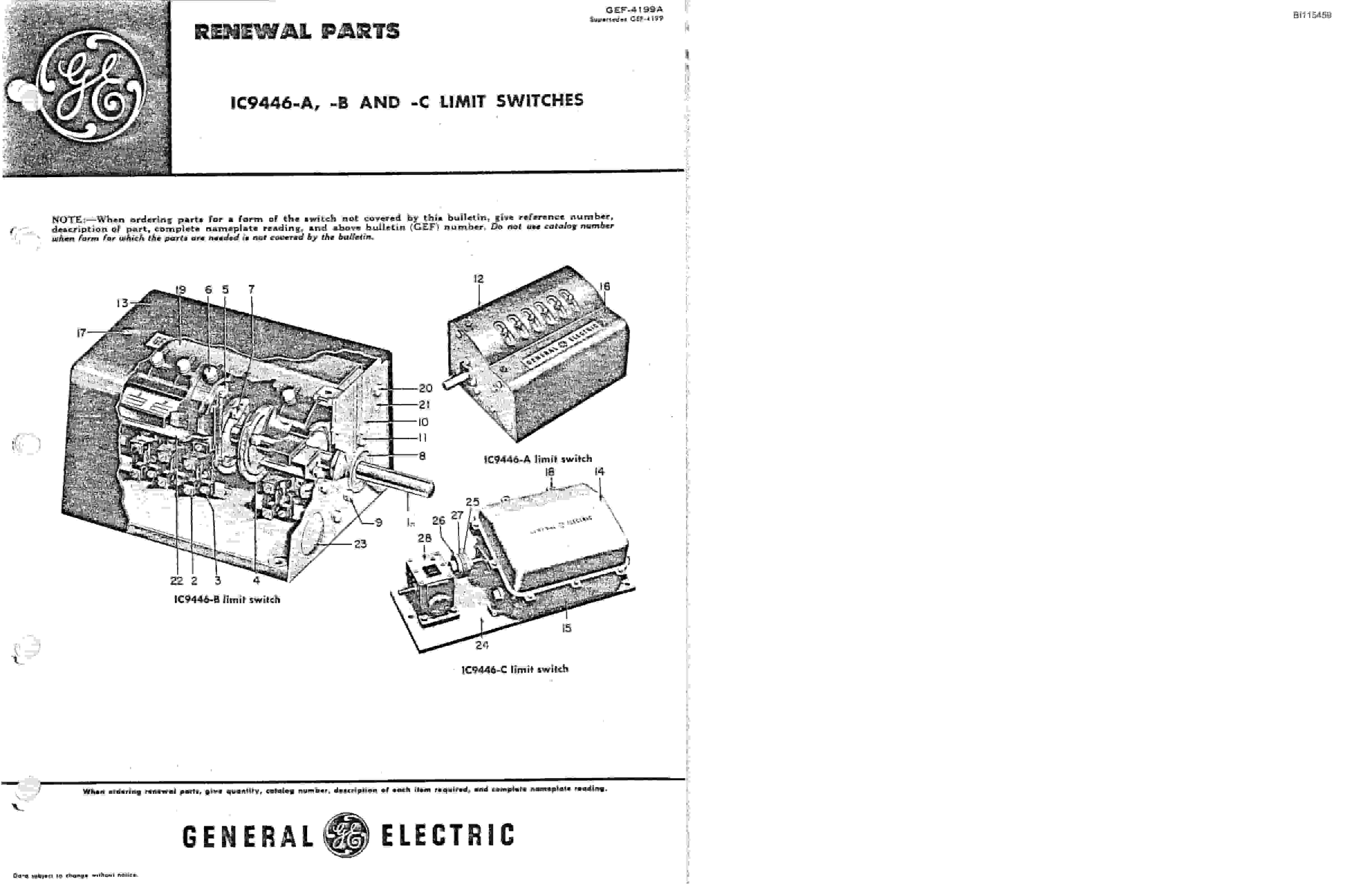 Bucyrus 8200 Dragline Parts Catalog BI115459 4 Bucyrus 8200 Dragline Parts Catalog BI115459 - Image 4