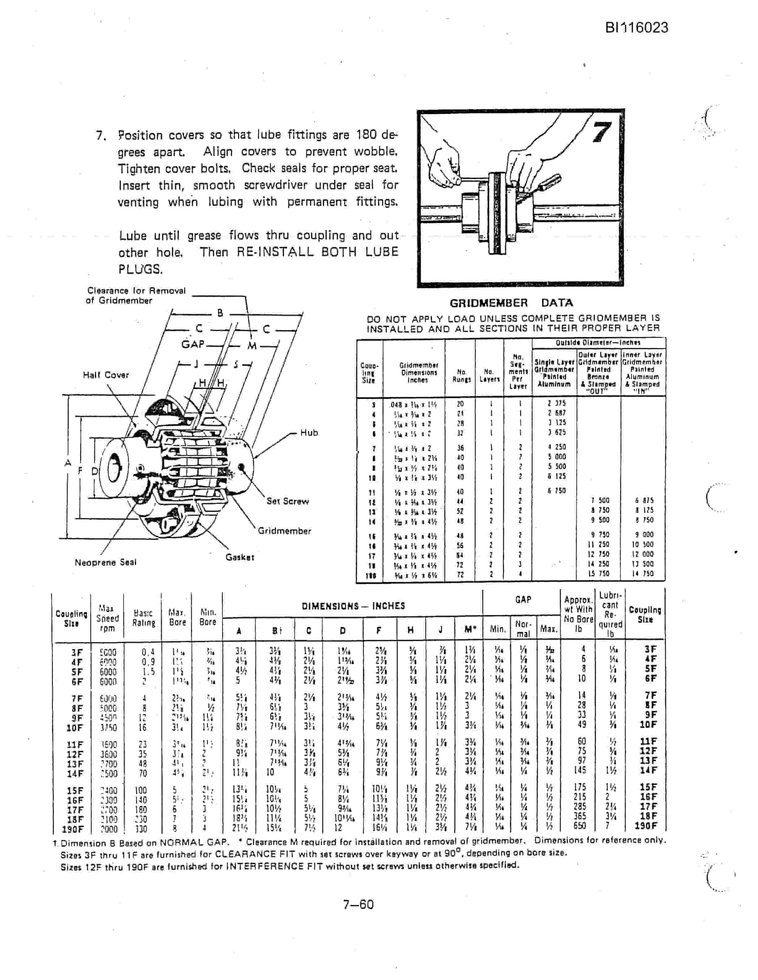 Bucyrus 8200 Dragline Technical Manual BI116023-4