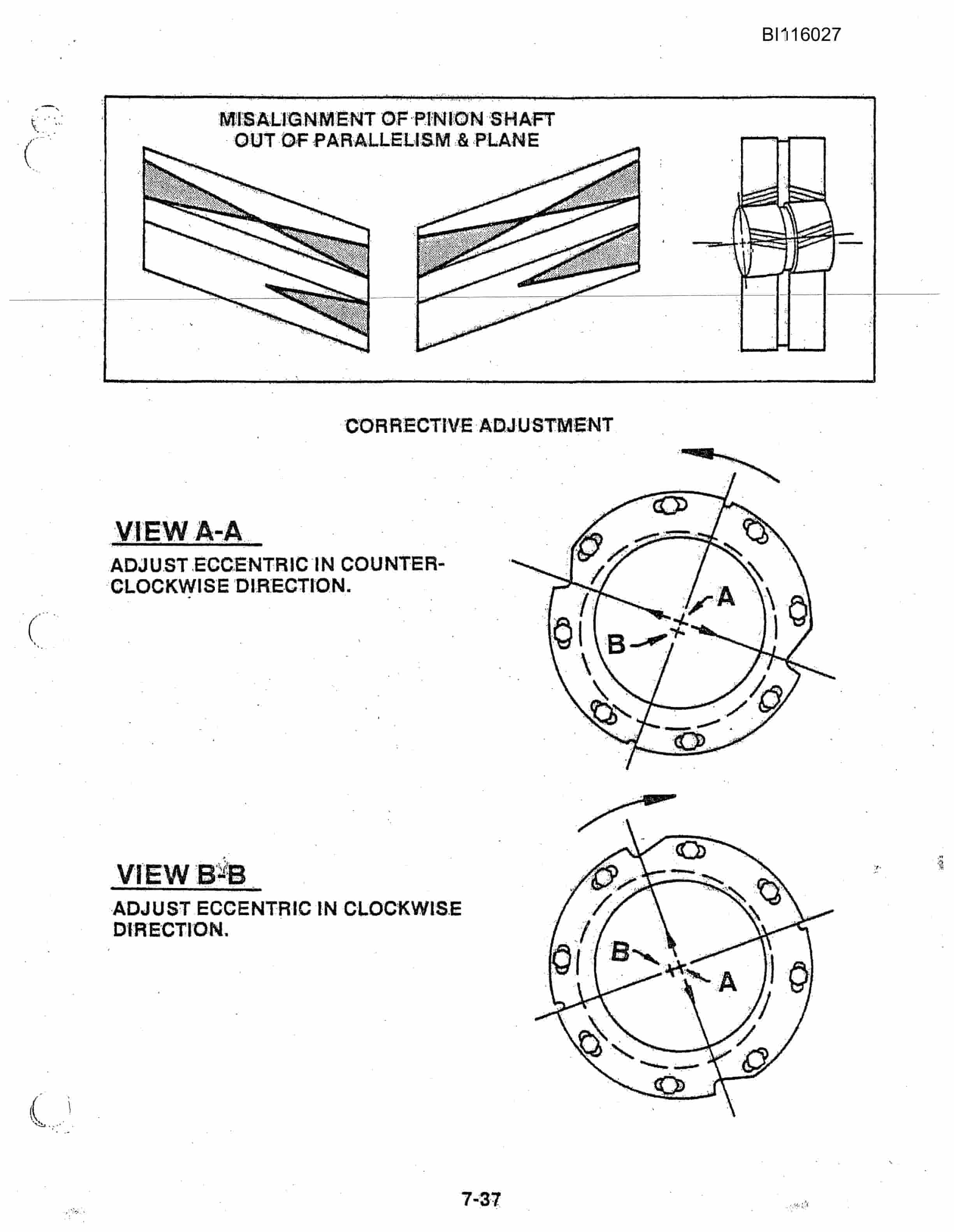 Bucyrus 8200 Dragline Technical Manual BI116027-5
