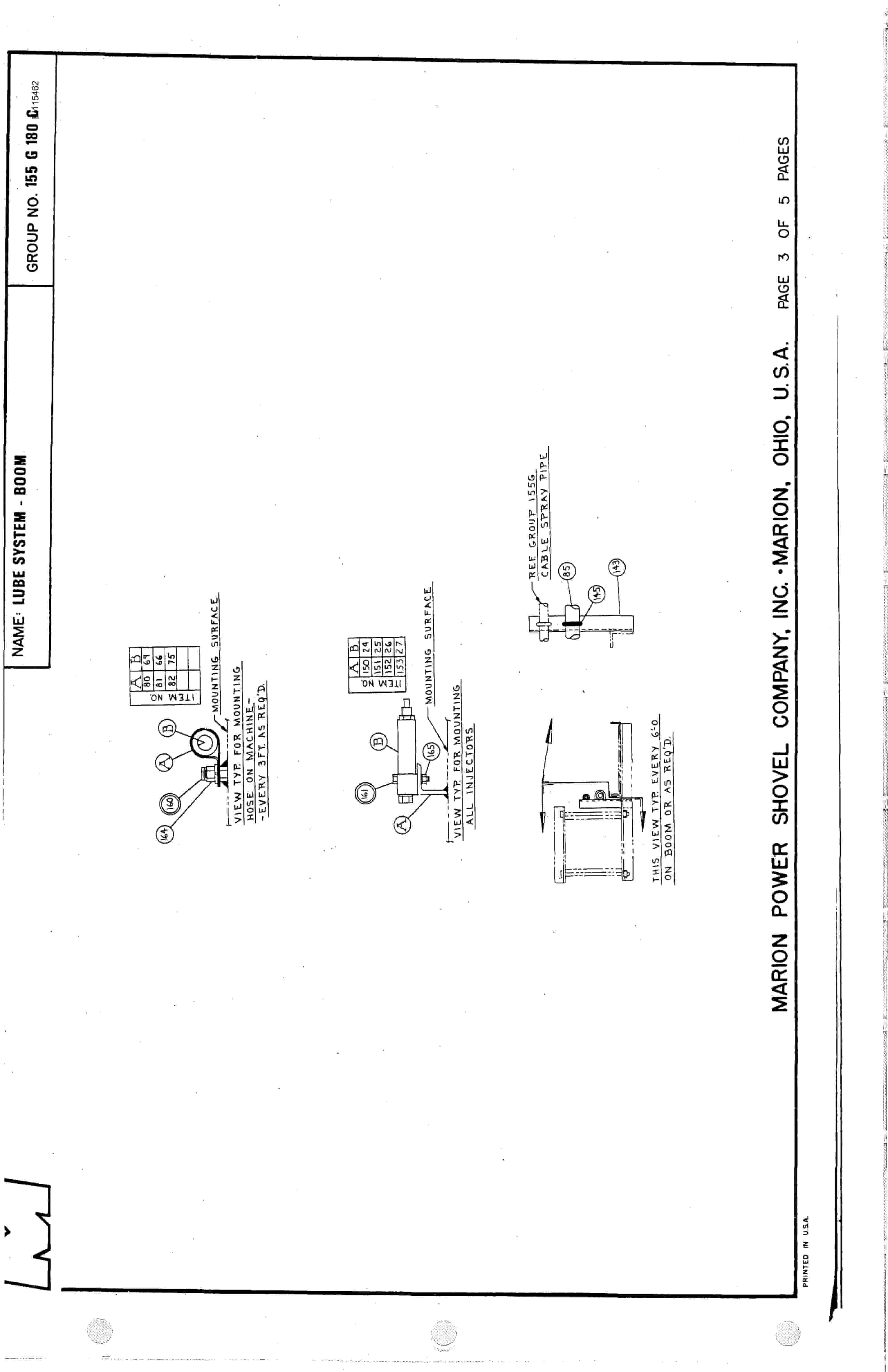 Bucyrus 8200 Parts Catalog BI115462-2