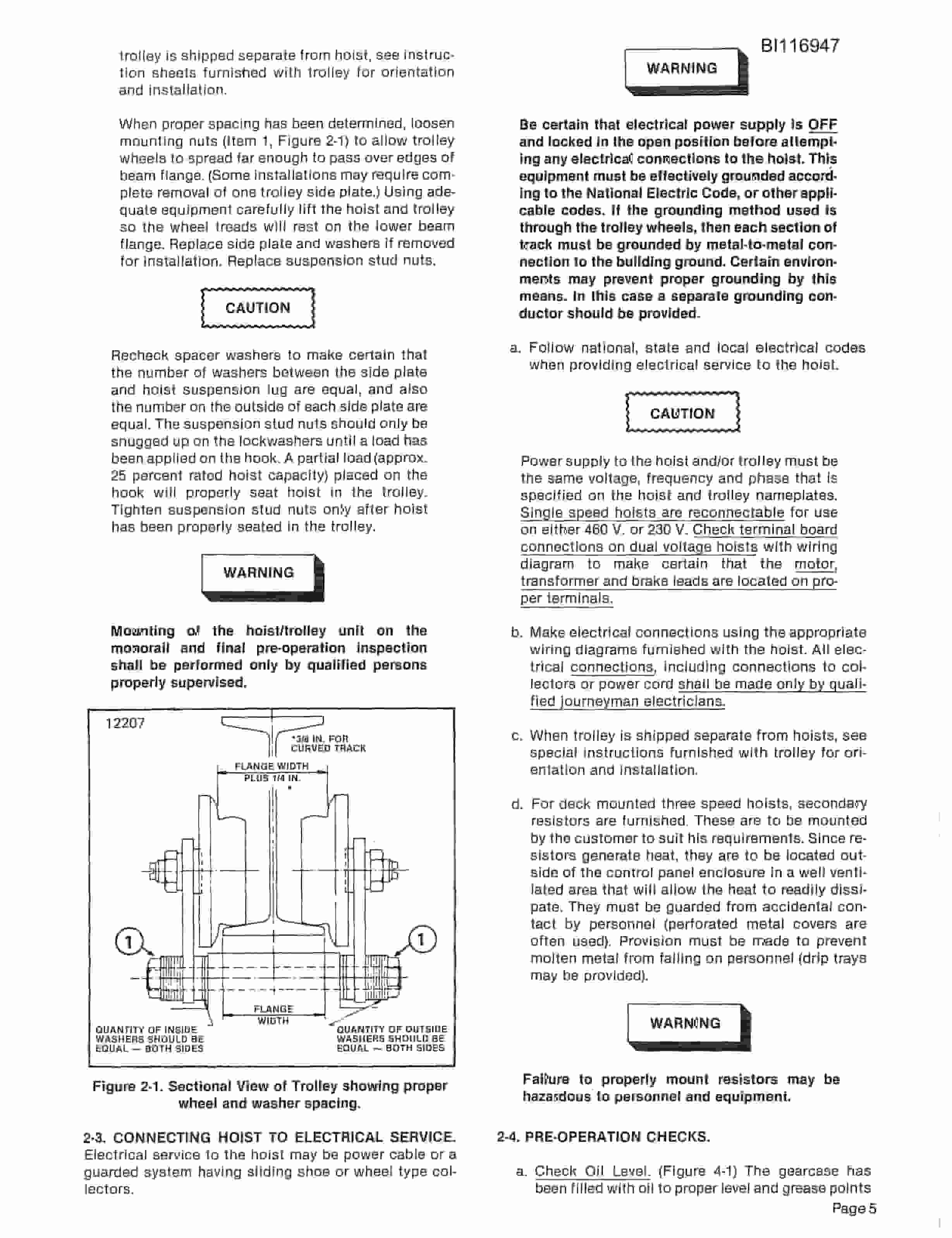 Bucyrus 8200 Swing Shaft Parts Catalog BI116947-5