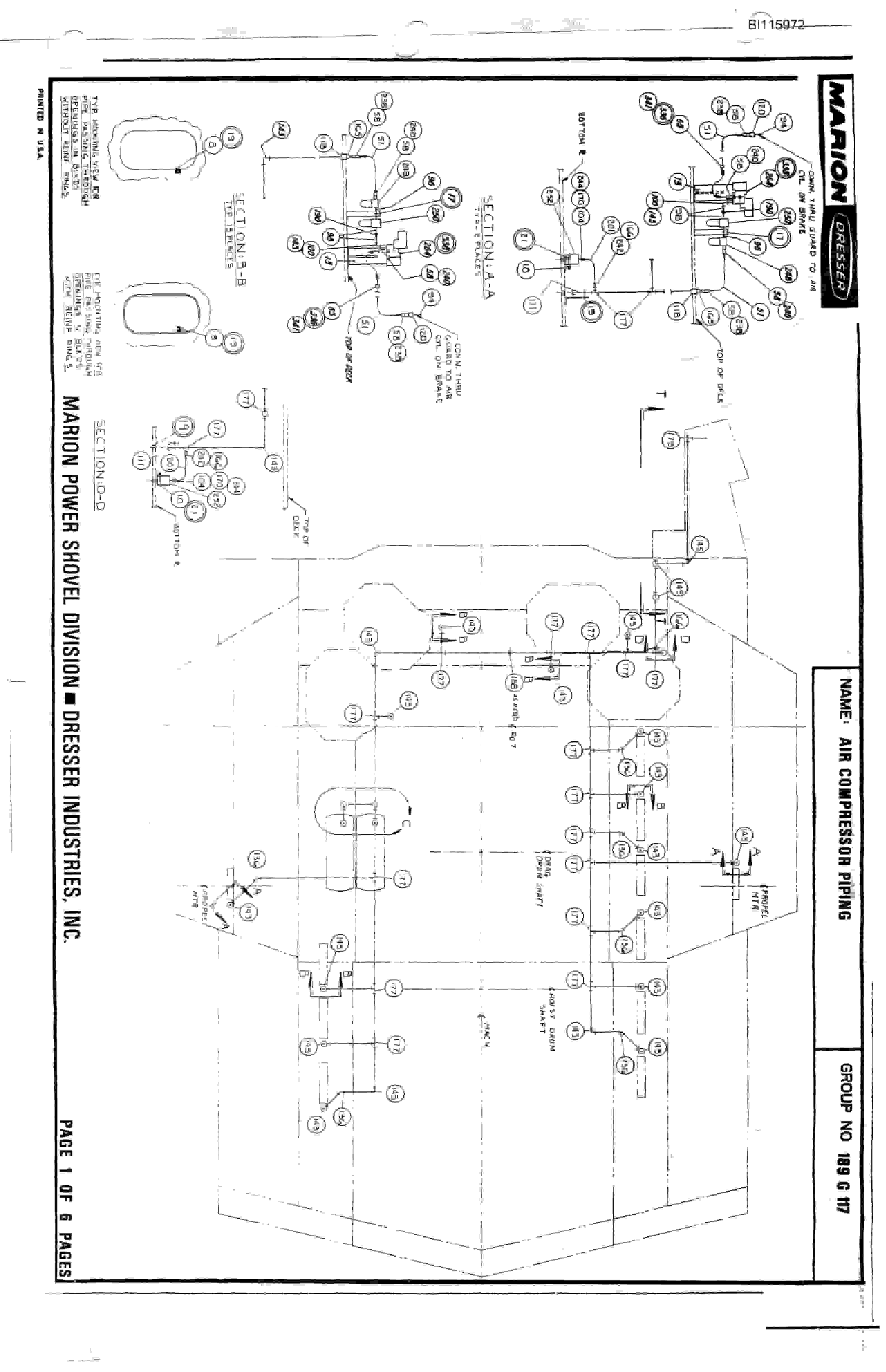 Bucyrus 8200 Technical Manual BI115972-3
