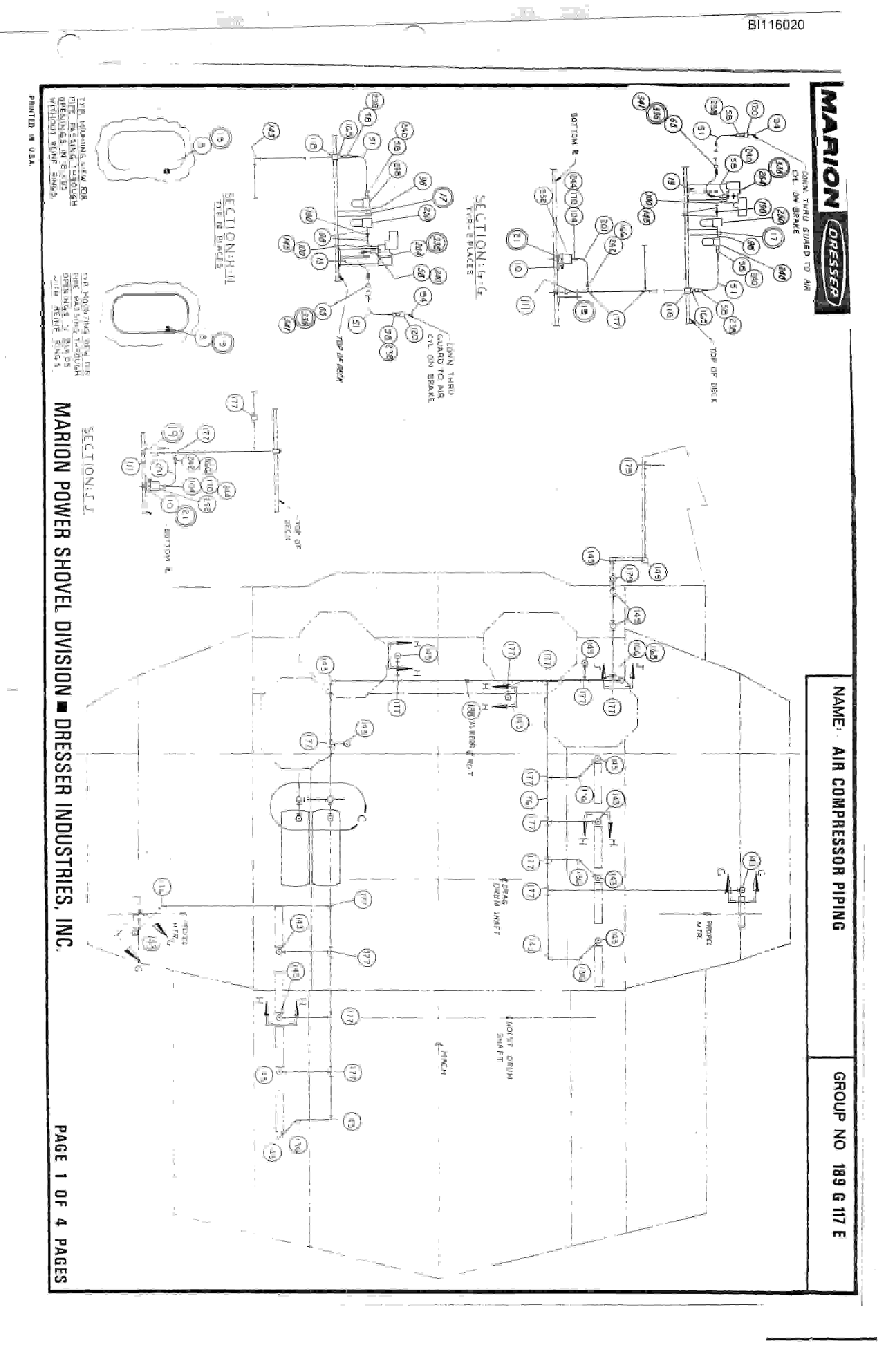 Bucyrus 8200 Technical Manual BI116020-3