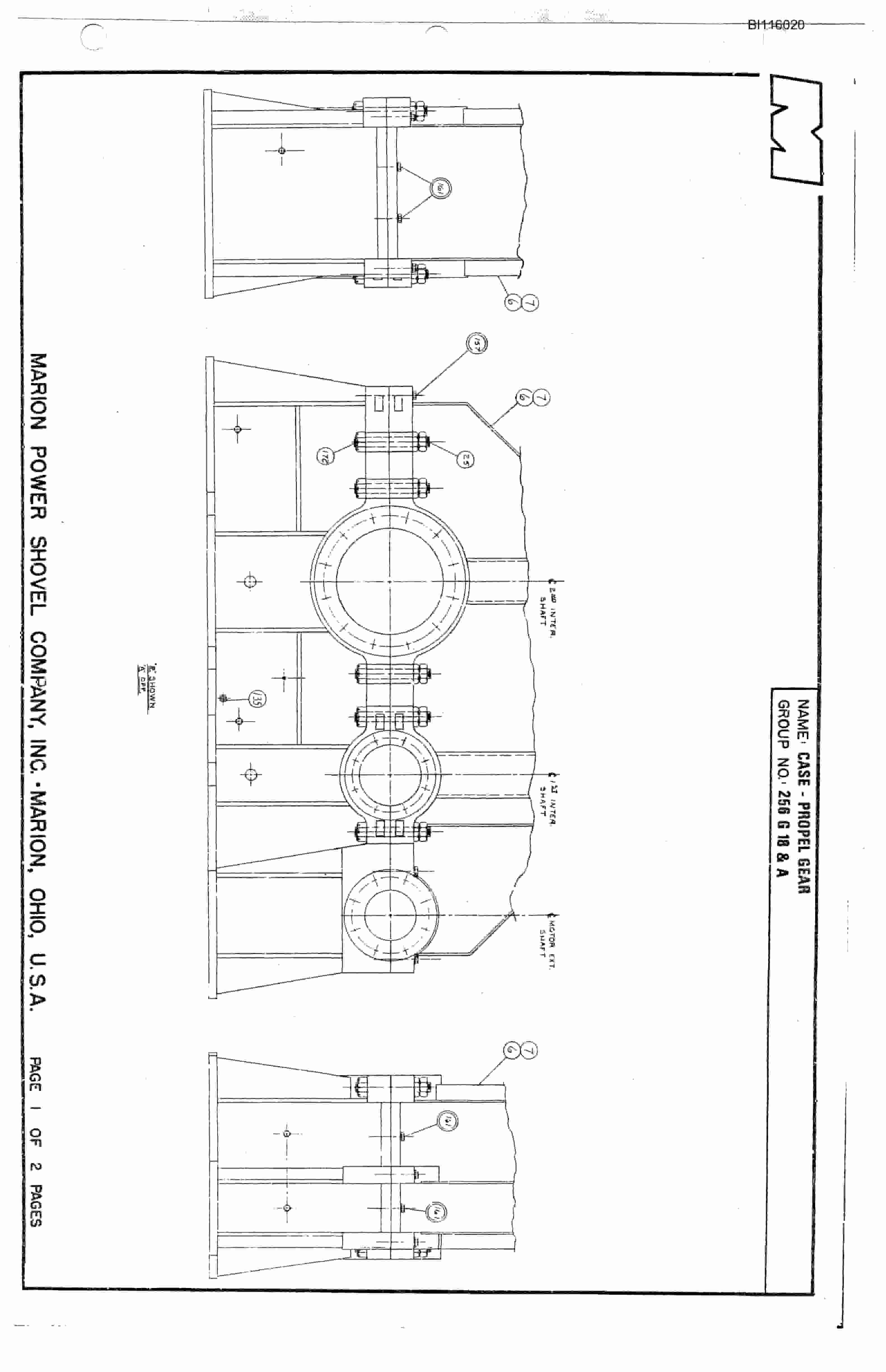 Bucyrus 8200 Technical Manual BI116020-4