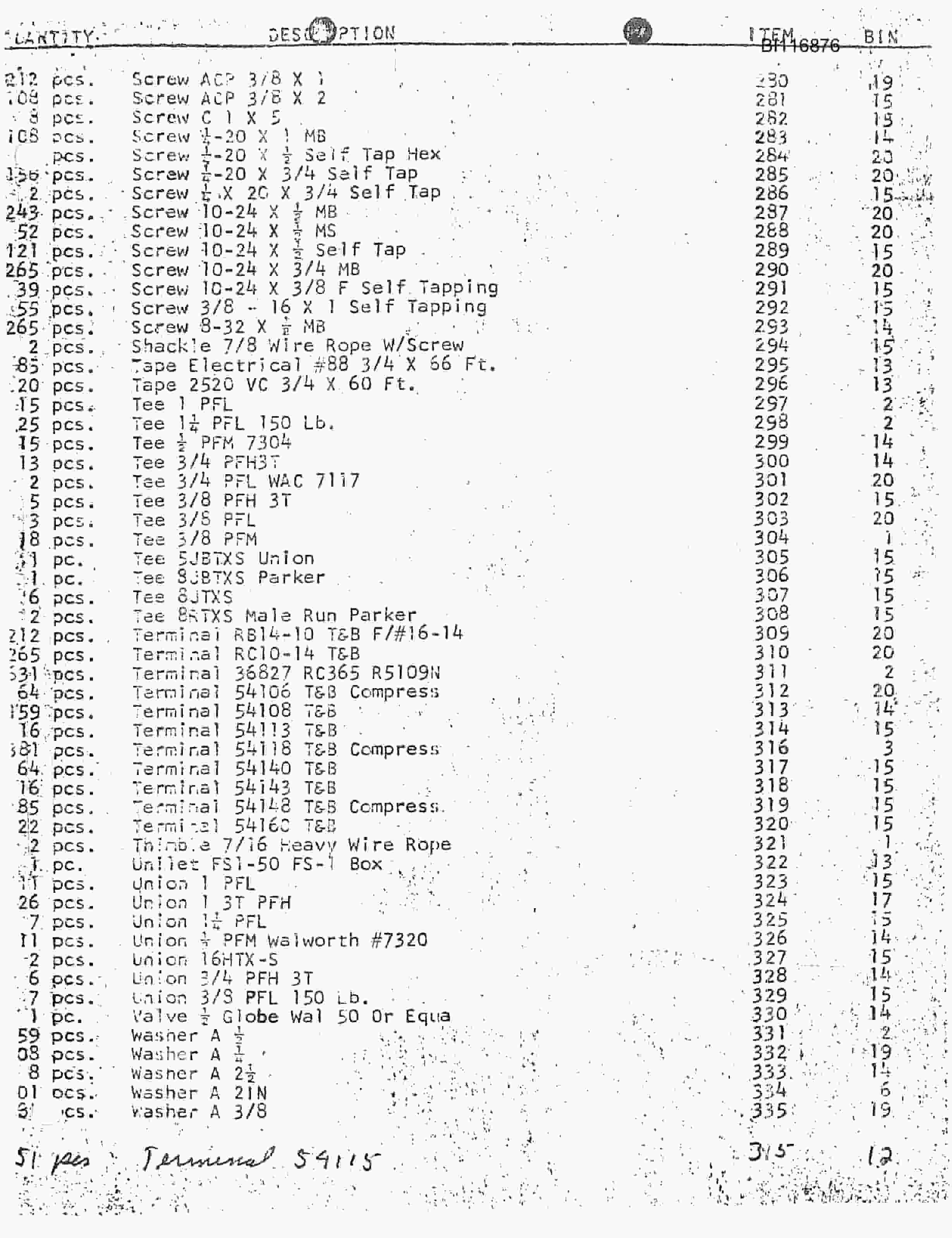 Bucyrus 8200 Walking Dragline Parts Catalog BI116876-3