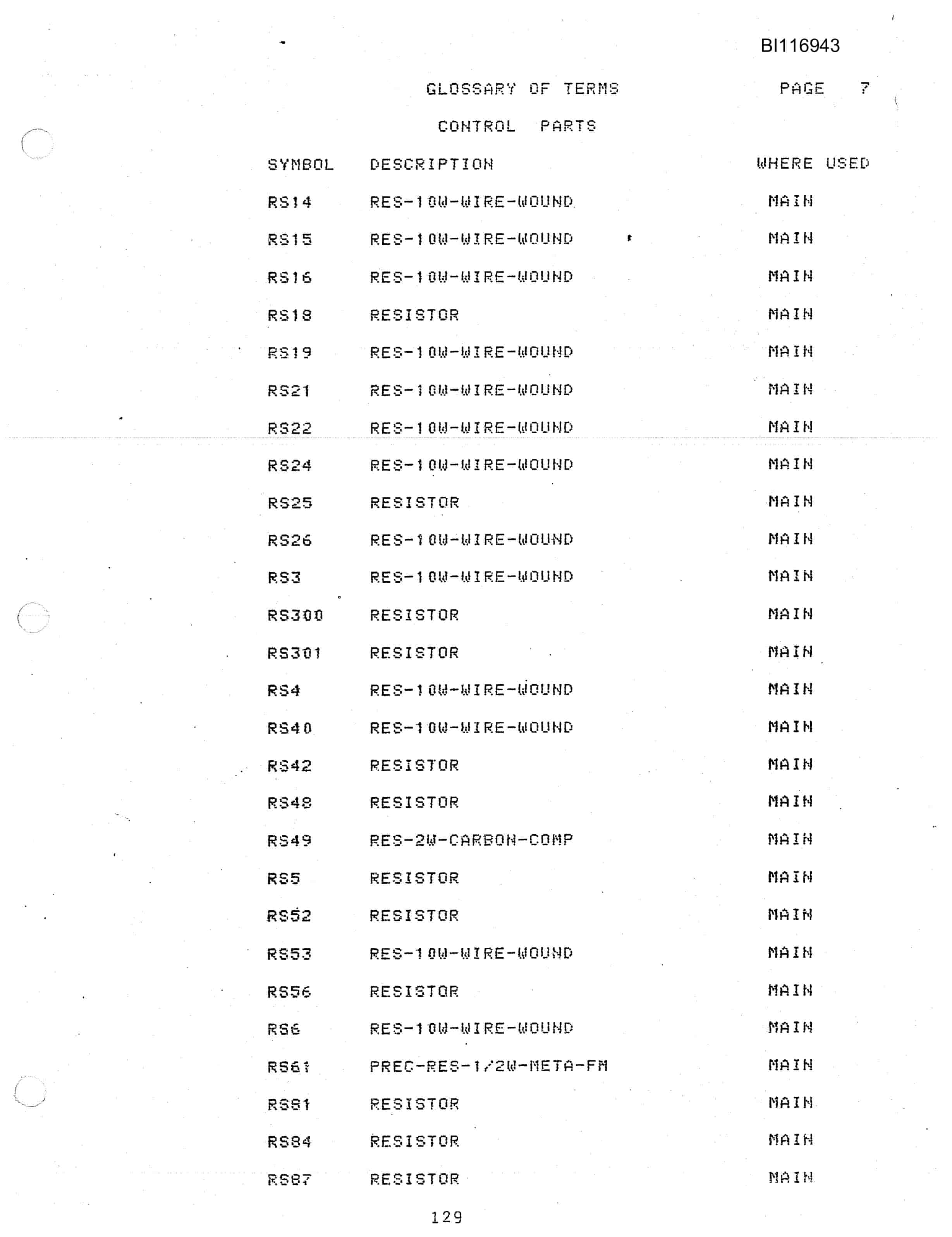 Bucyrus 8200 Walking Dragline Parts Catalog BI116943-2
