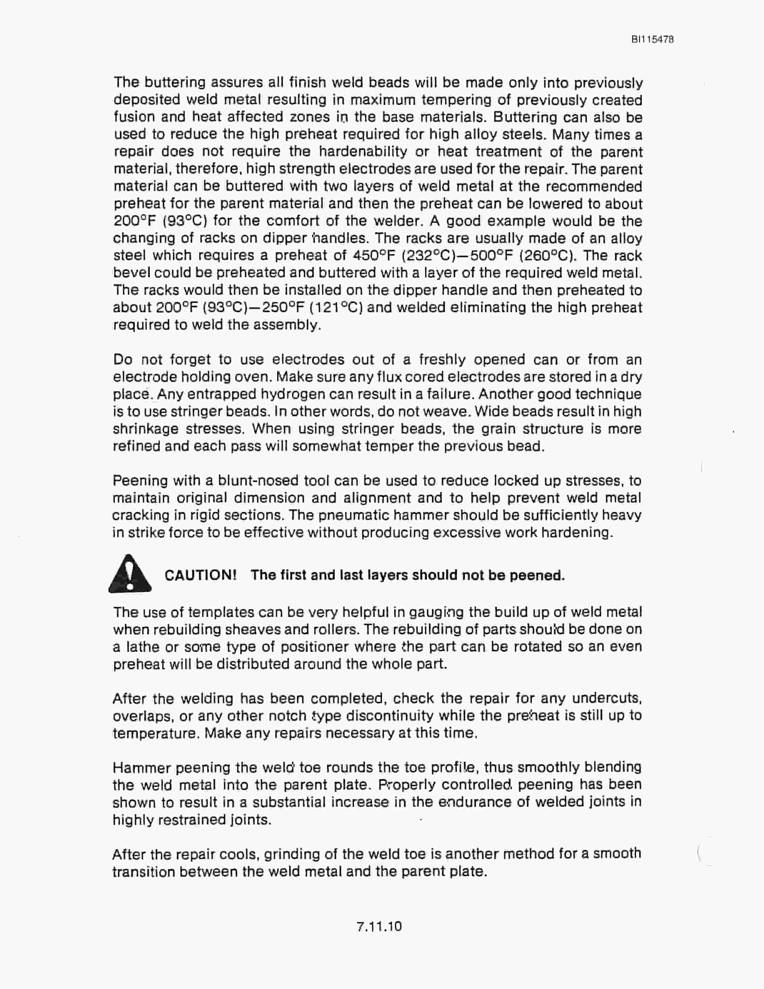 Bucyrus 8200 Walking Dragline Technical Manual BI115478 4 Bucyrus 8200 Walking Dragline Technical Manual BI115478 - Image 4
