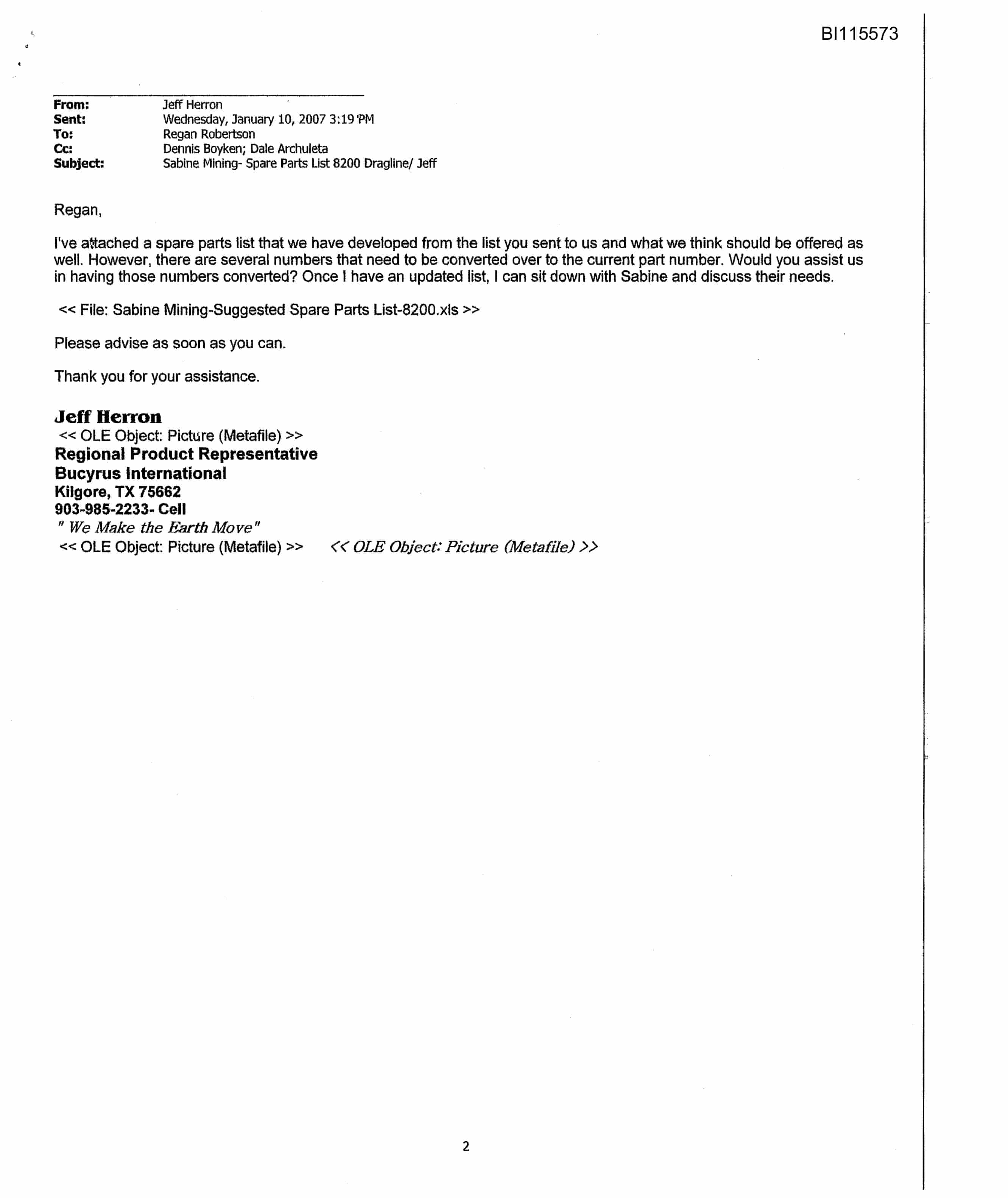 Bucyrus 8200 Walking Dragline Technical Manual BI115573-2