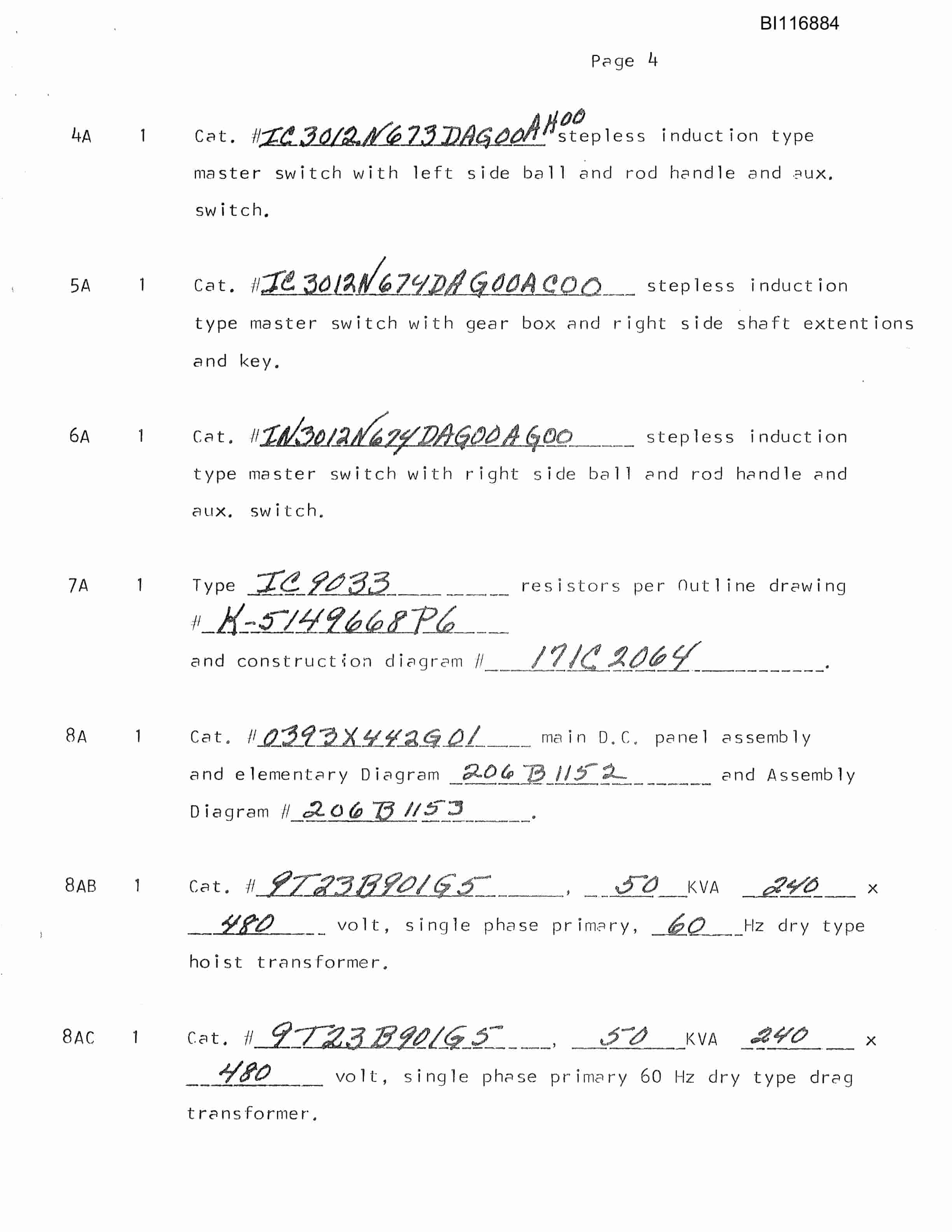 Bucyrus 8200 Walking Dragline Technical Manual BI116884 3 Bucyrus 8200 Walking Dragline Technical Manual BI116884 - Image 3