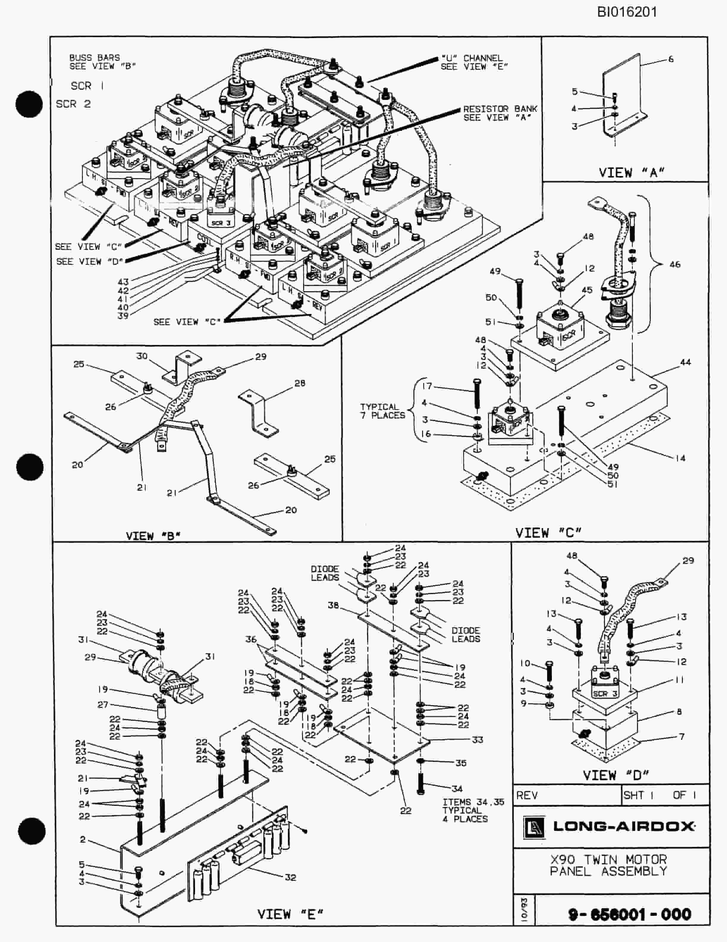 Bucyrus 848 Parts Catalog BI016201-2