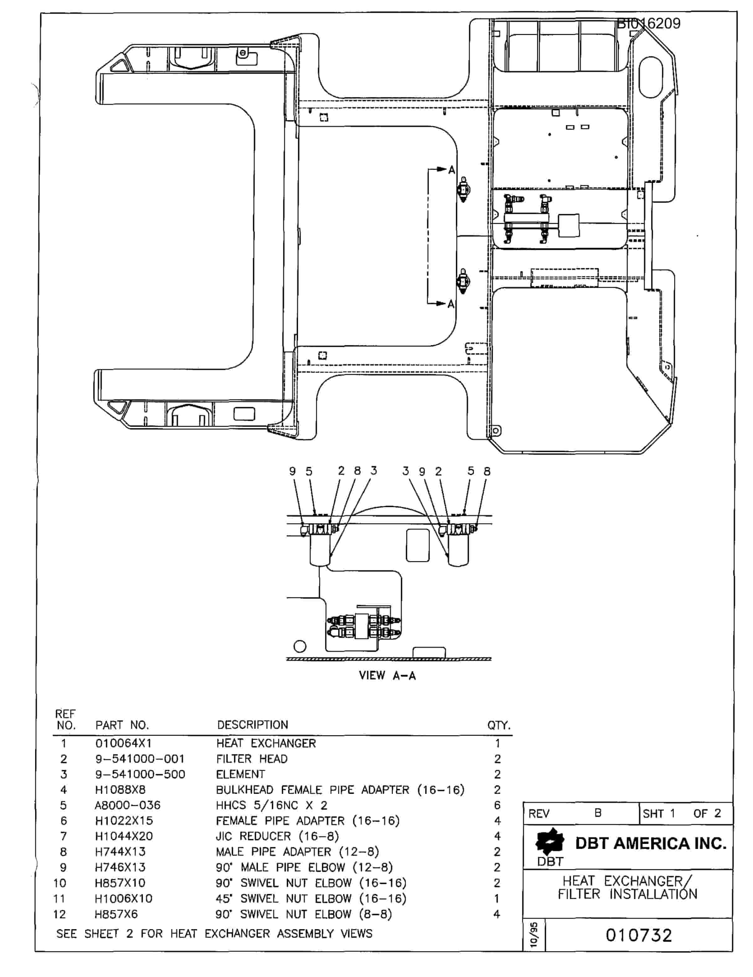 Bucyrus 848 Parts Catalog BI016209-5