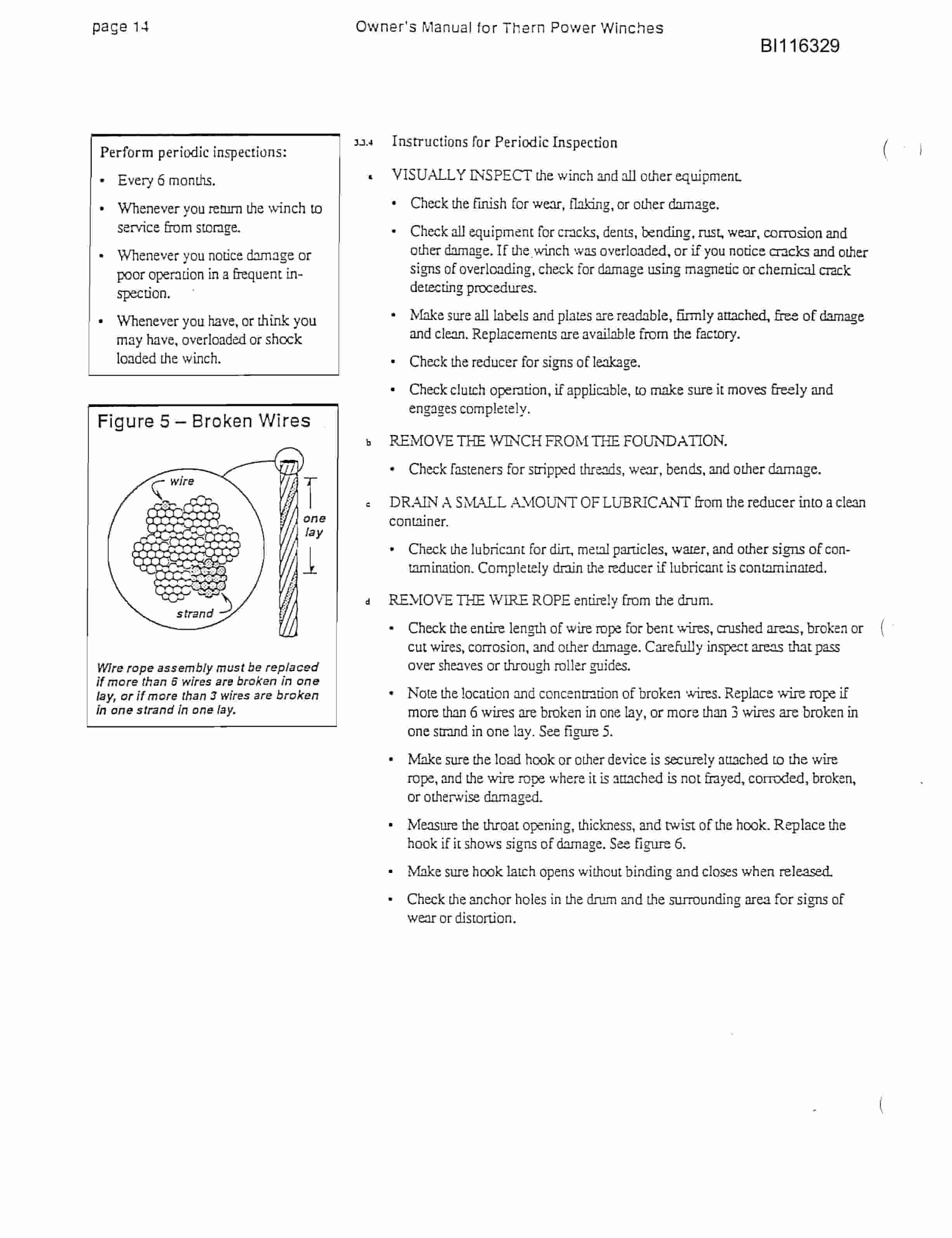 Bucyrus 8750-43B Parts Catalog BI116329-3