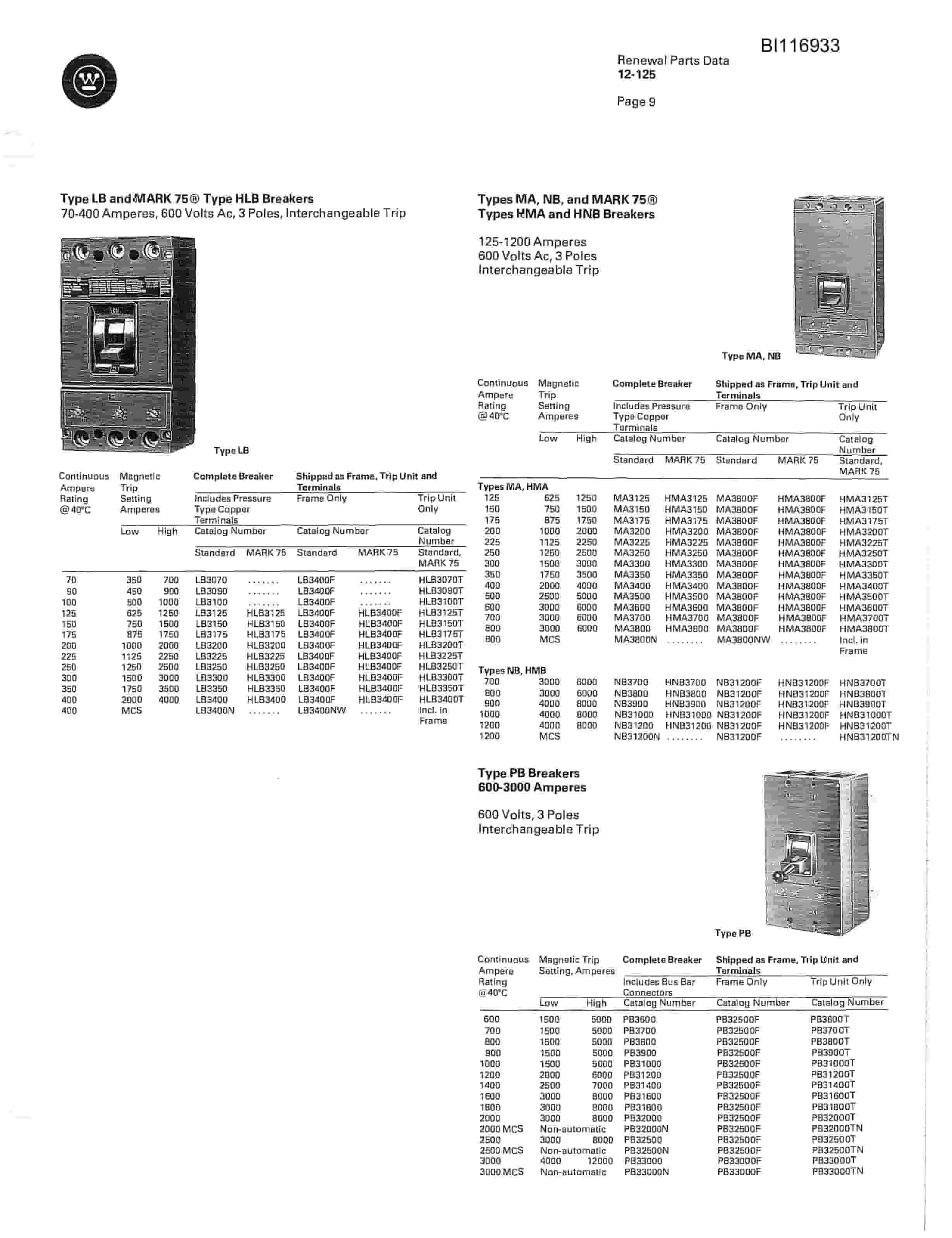 Bucyrus 8750 Parts Catalog BI116933-4