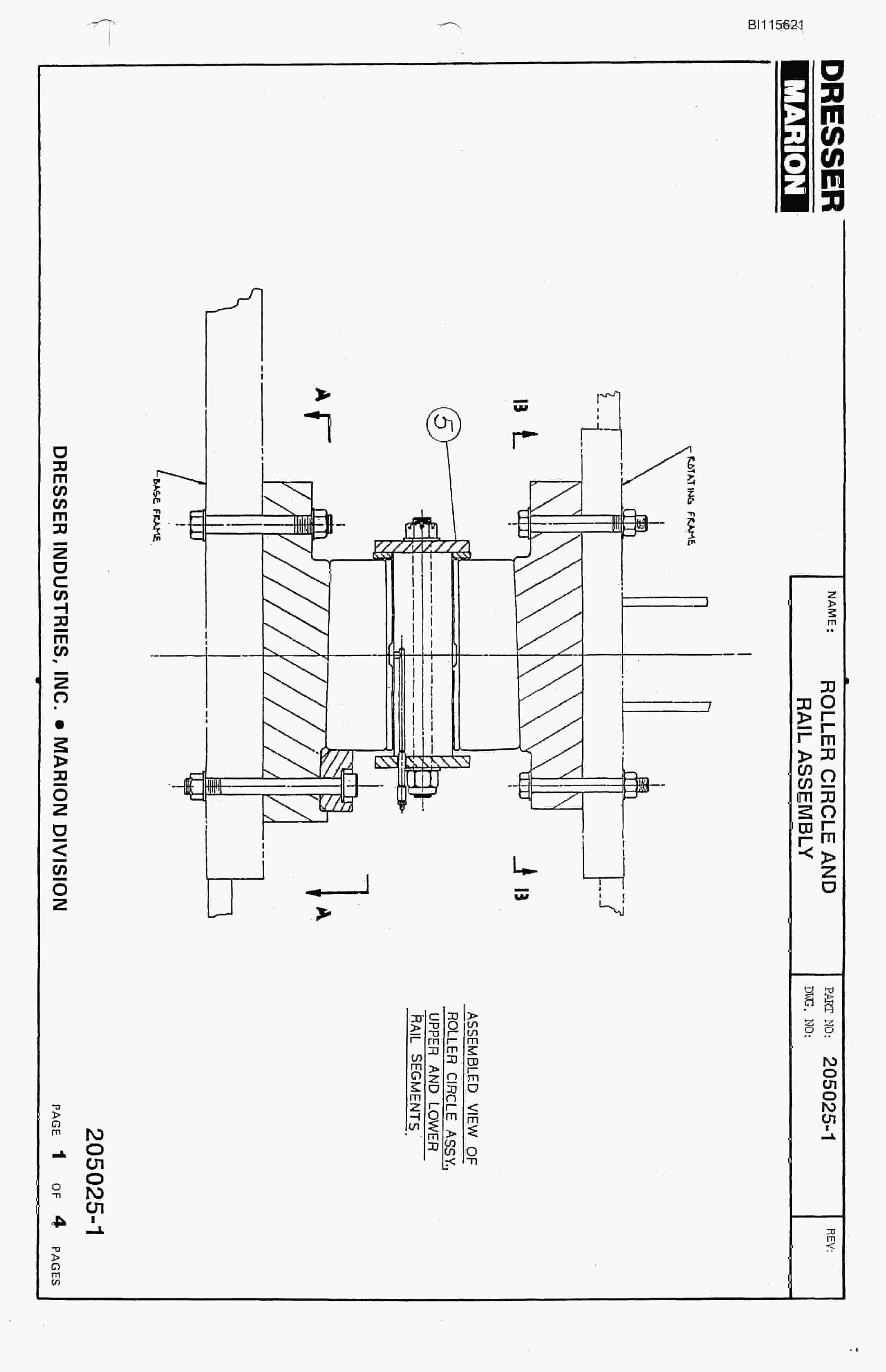 Bucyrus 8750 Technical Manual BI115621-2