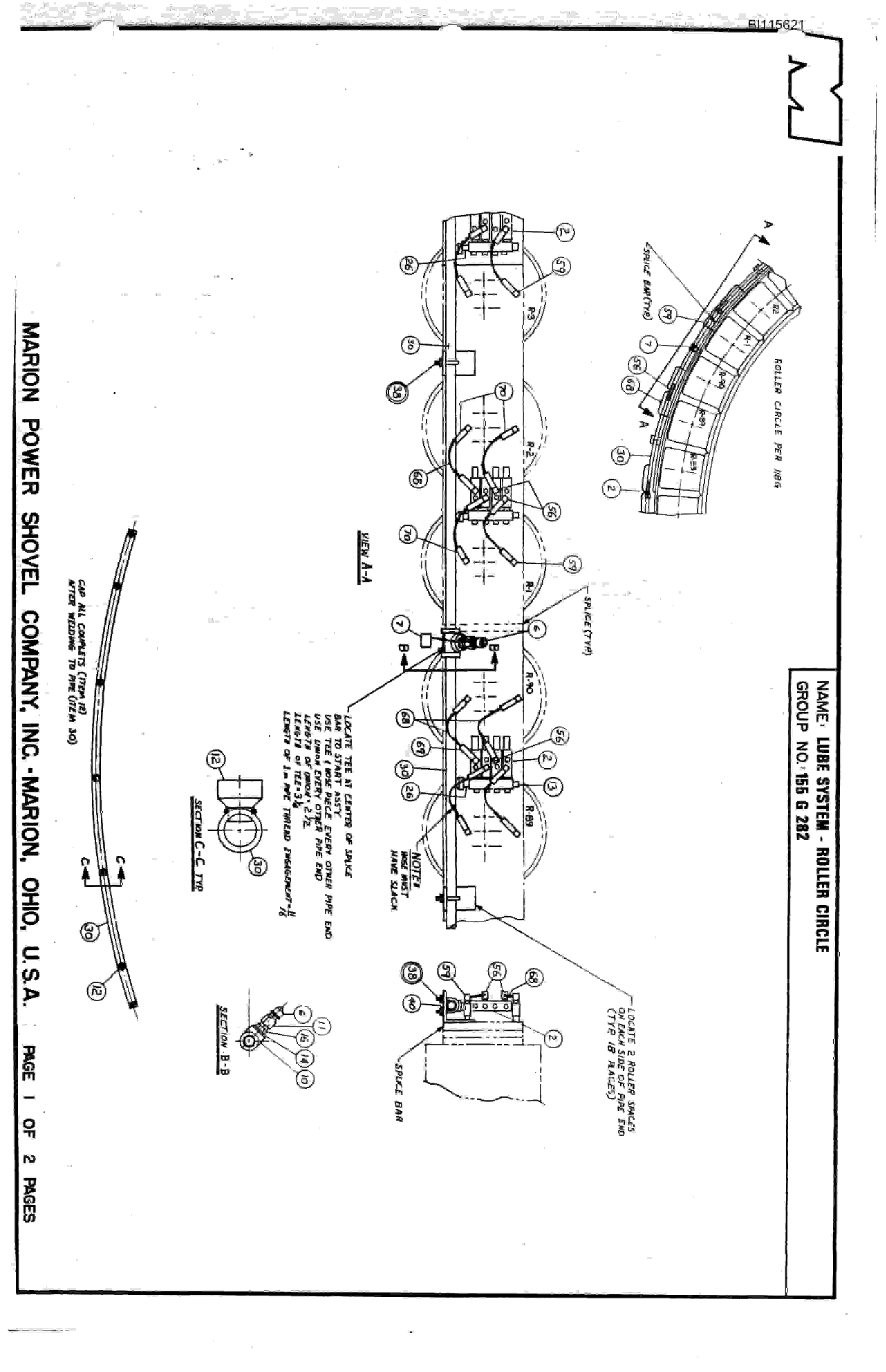 Bucyrus 8750 Technical Manual BI115621-5