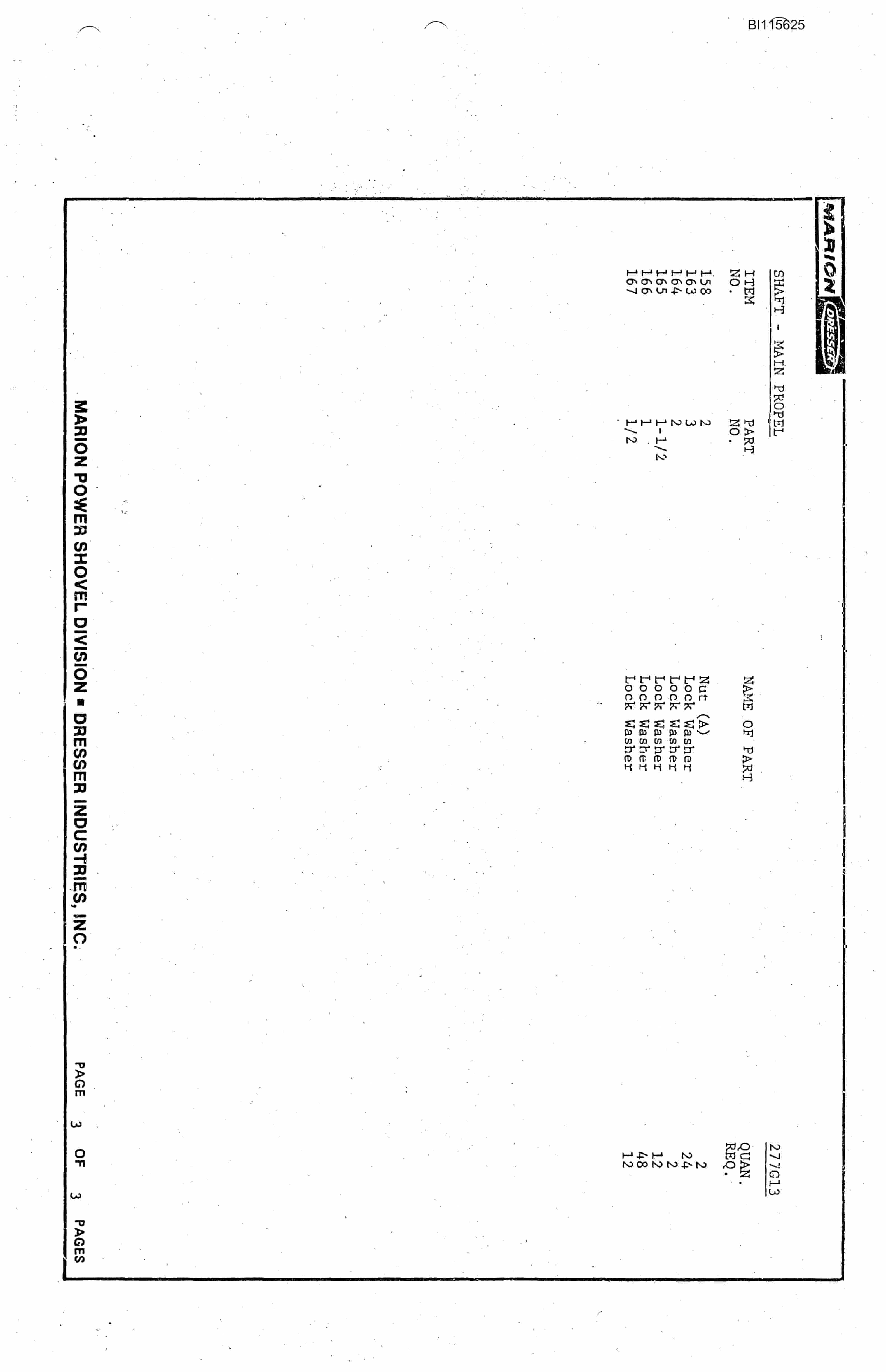 Bucyrus 8750 Technical Manual BI115625-5