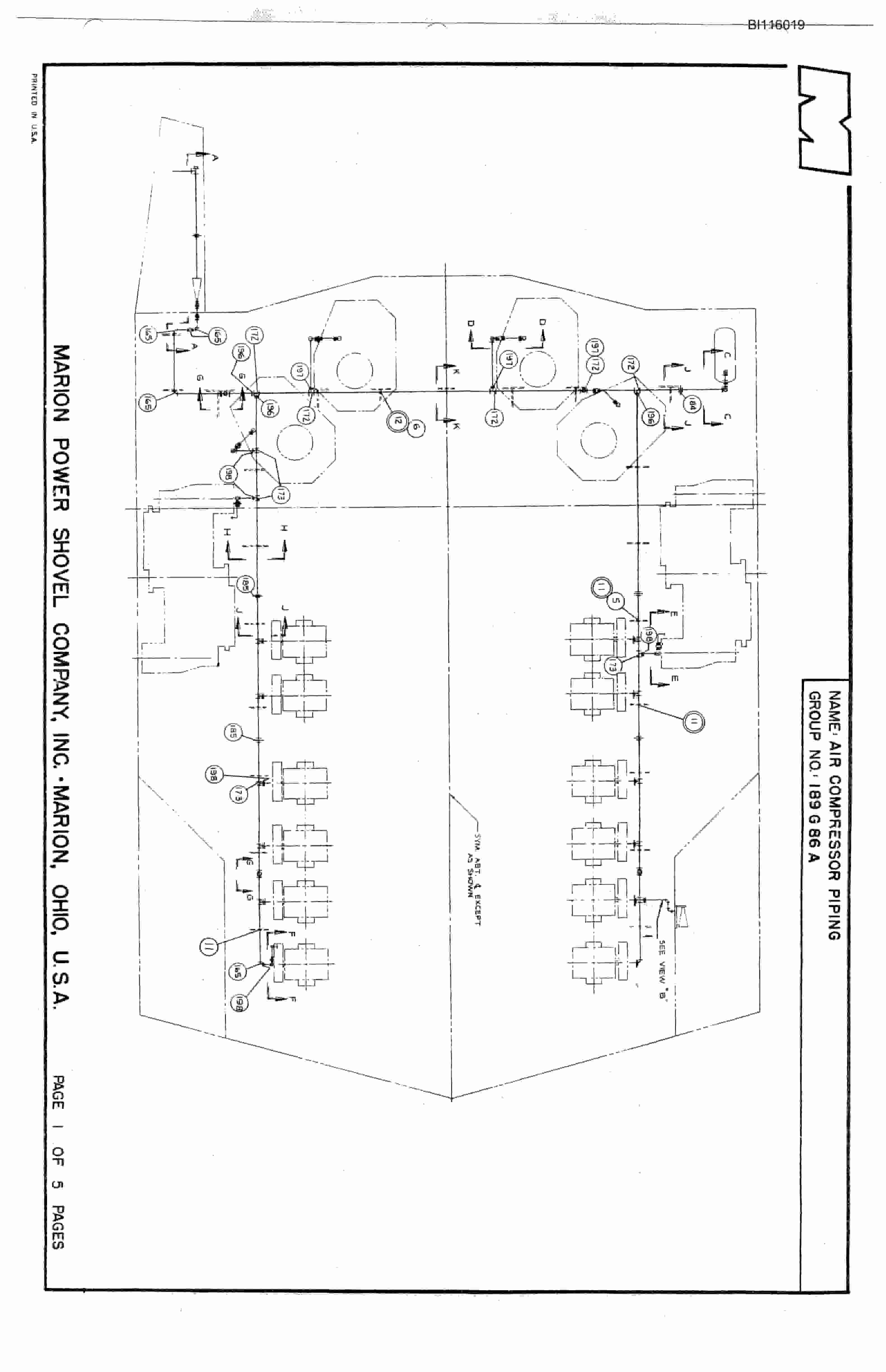 Bucyrus 8750 Technical Manual BI116019-4