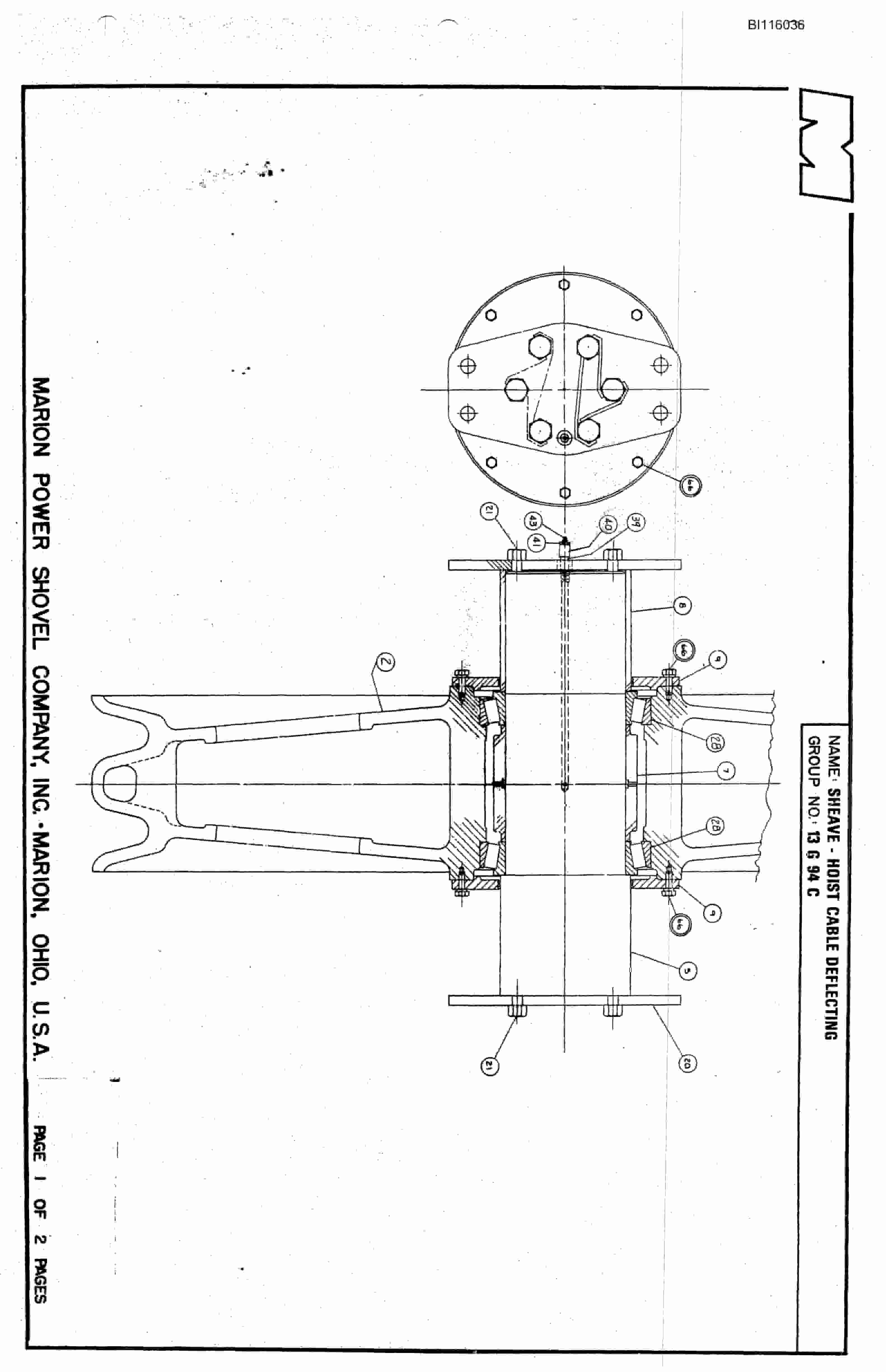 Bucyrus 8750 Technical Manual BI116036-3