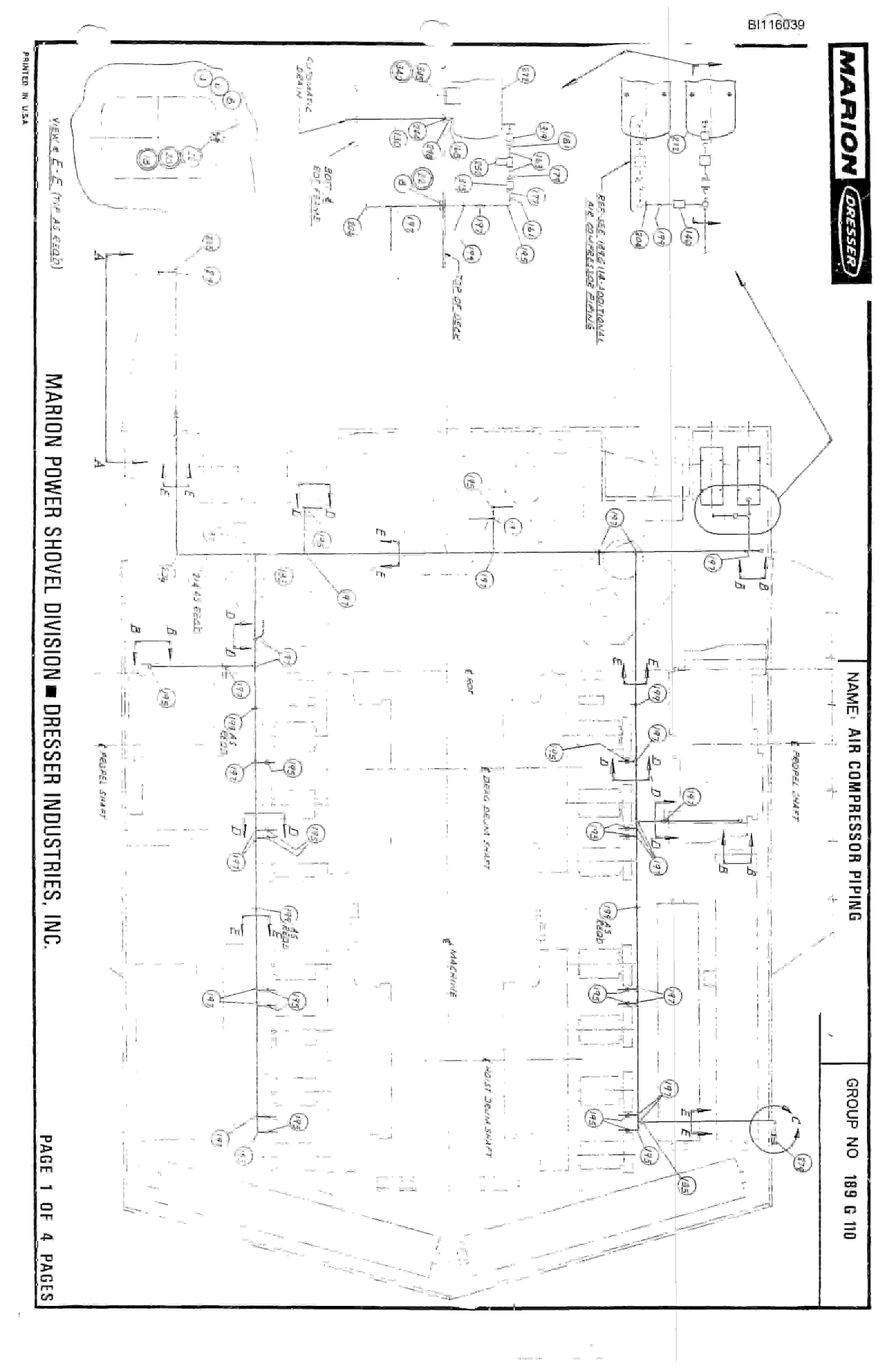 Bucyrus 8750 Technical Manual BI116039-4