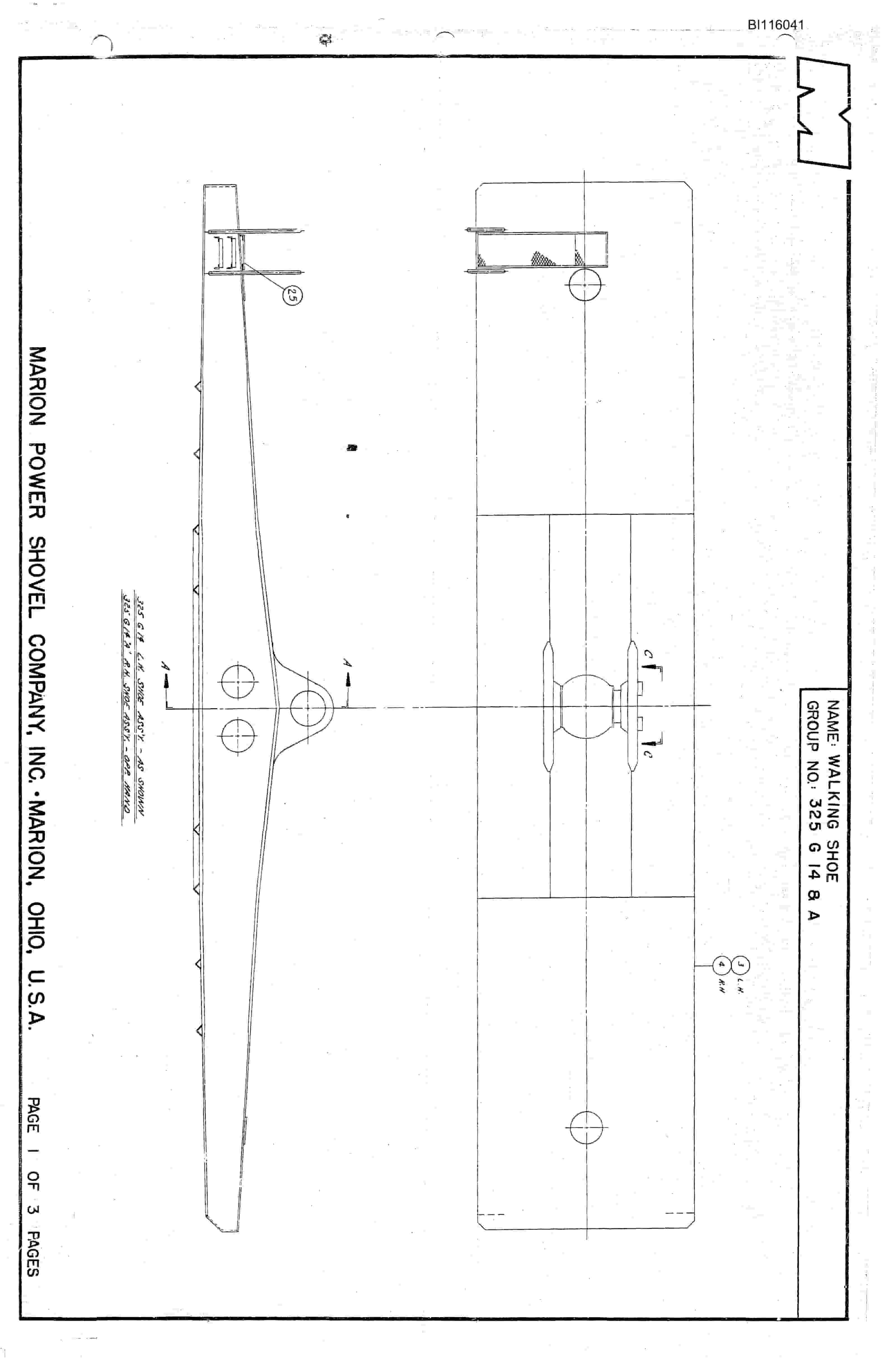Bucyrus 8750 Technical Manual BI116041-5