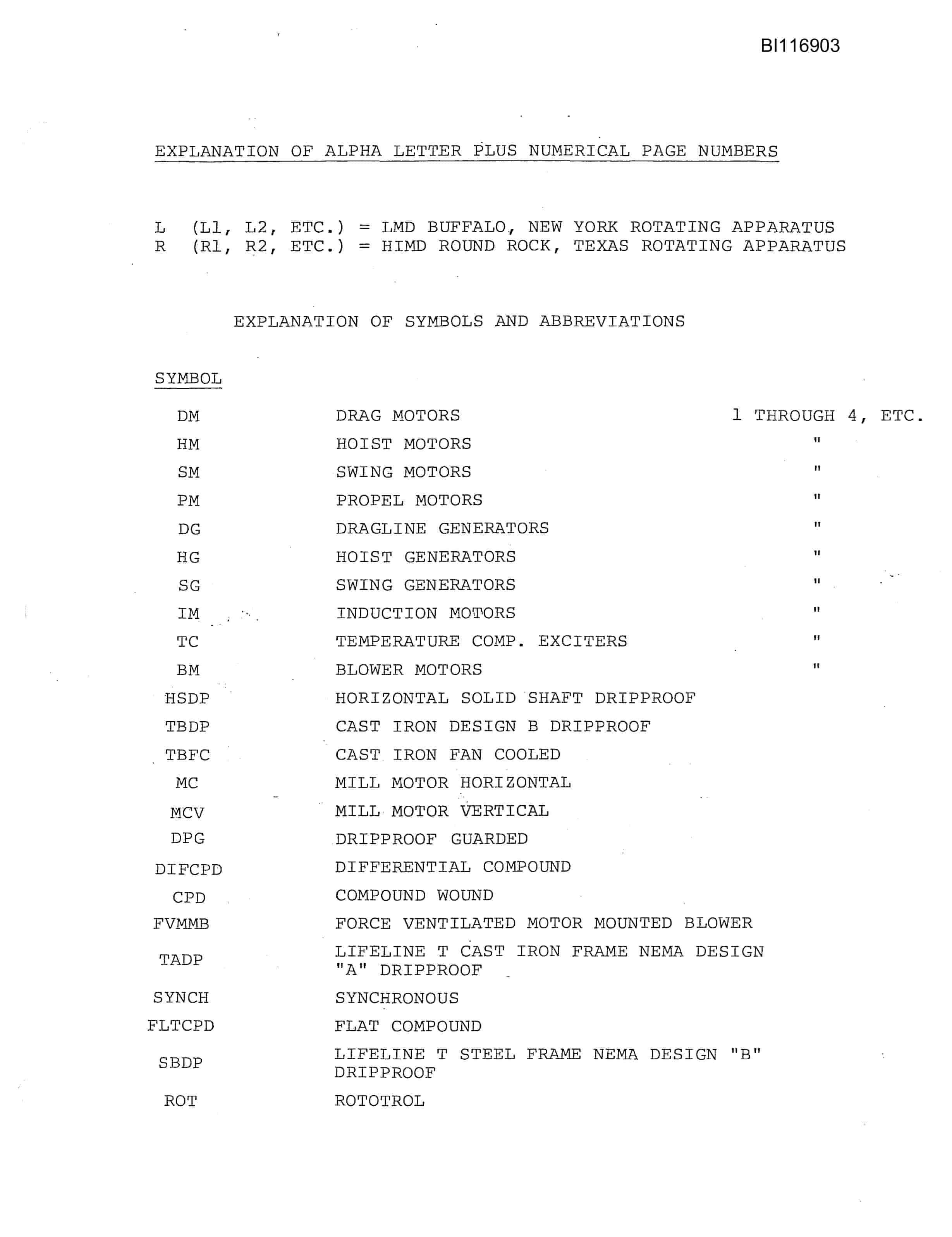 Bucyrus 8750 Walking Dragline Parts Catalog BI116903 Vol 2-2