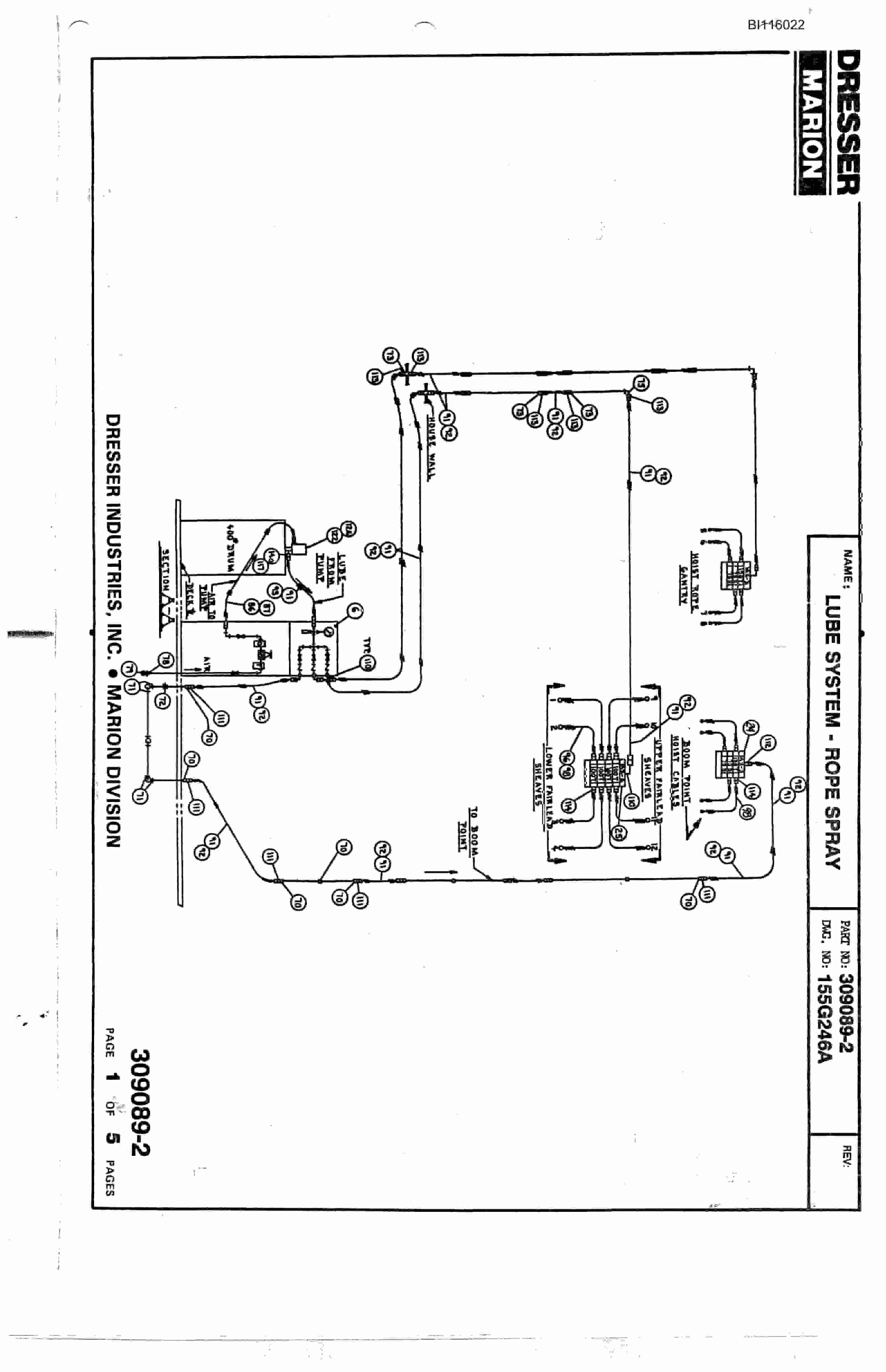 Bucyrus 8750 Walking Dragline Technical Manual BI116022-5