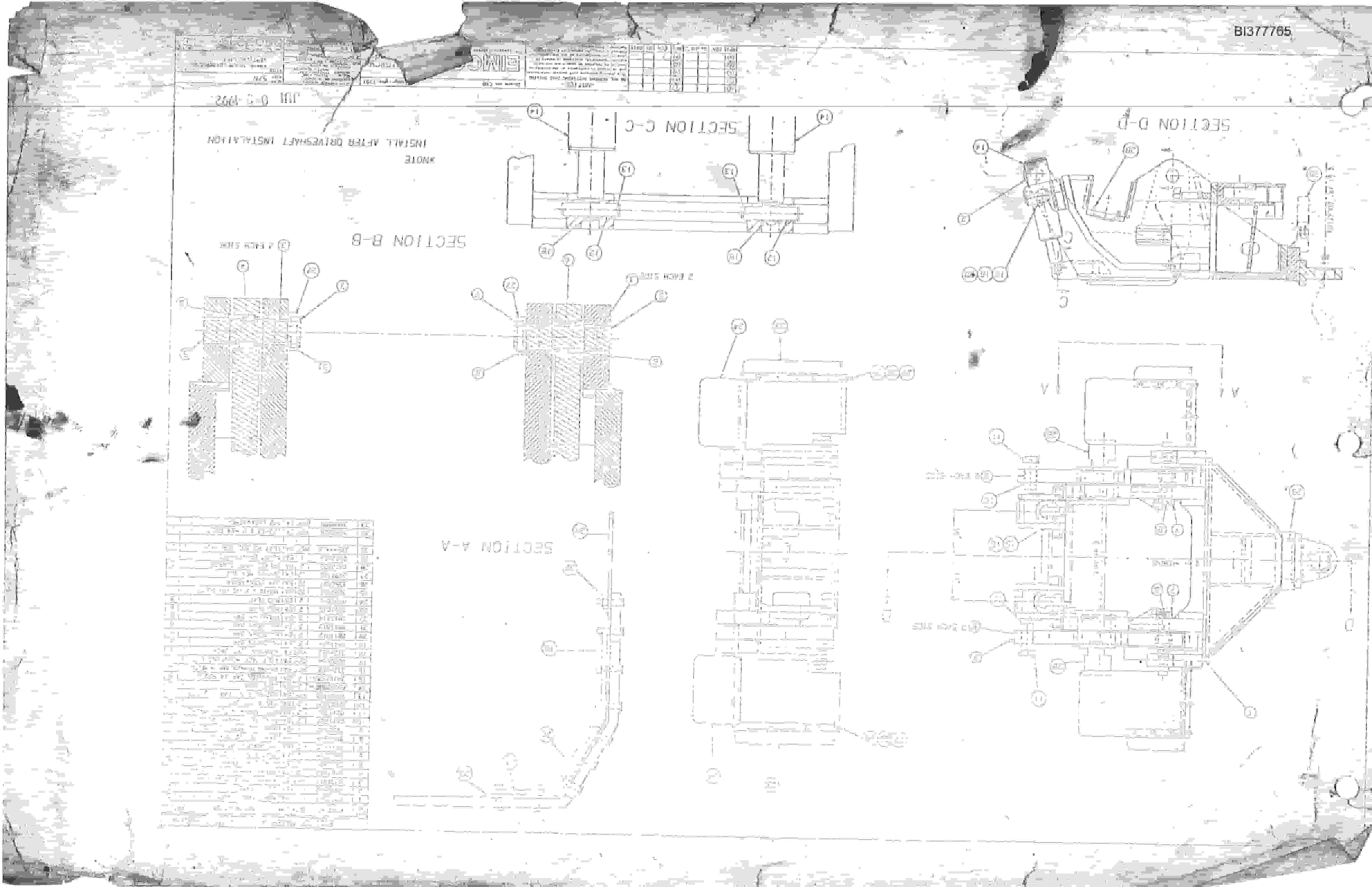 Bucyrus 936-M2 Scoop Technical Manual BI377765-3