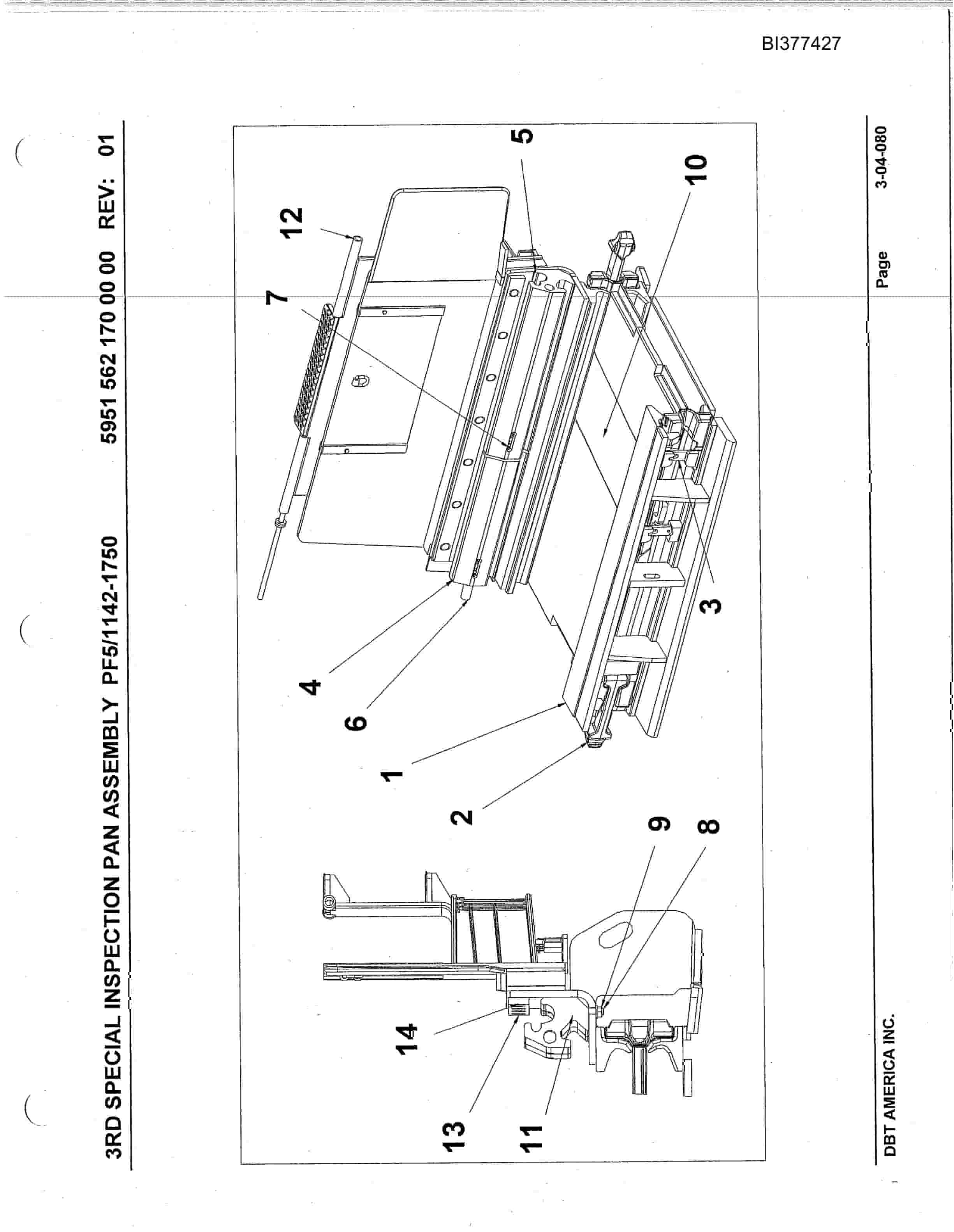 Bucyrus ARCH - Mountain Coal West ELK Mine Parts Catalog BI377427-3