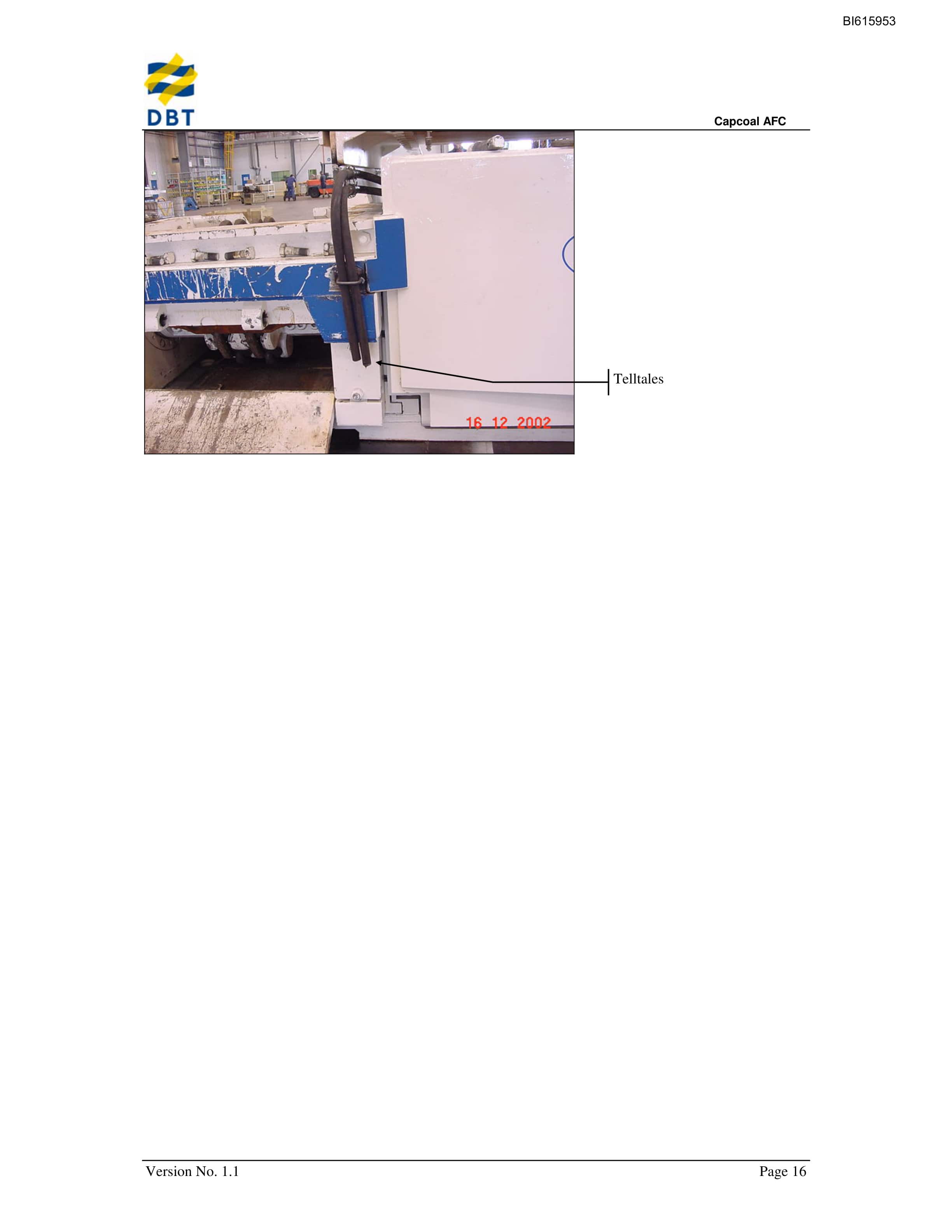 Bucyrus Armoured Face Conveyor Technical Manual BI615953-2