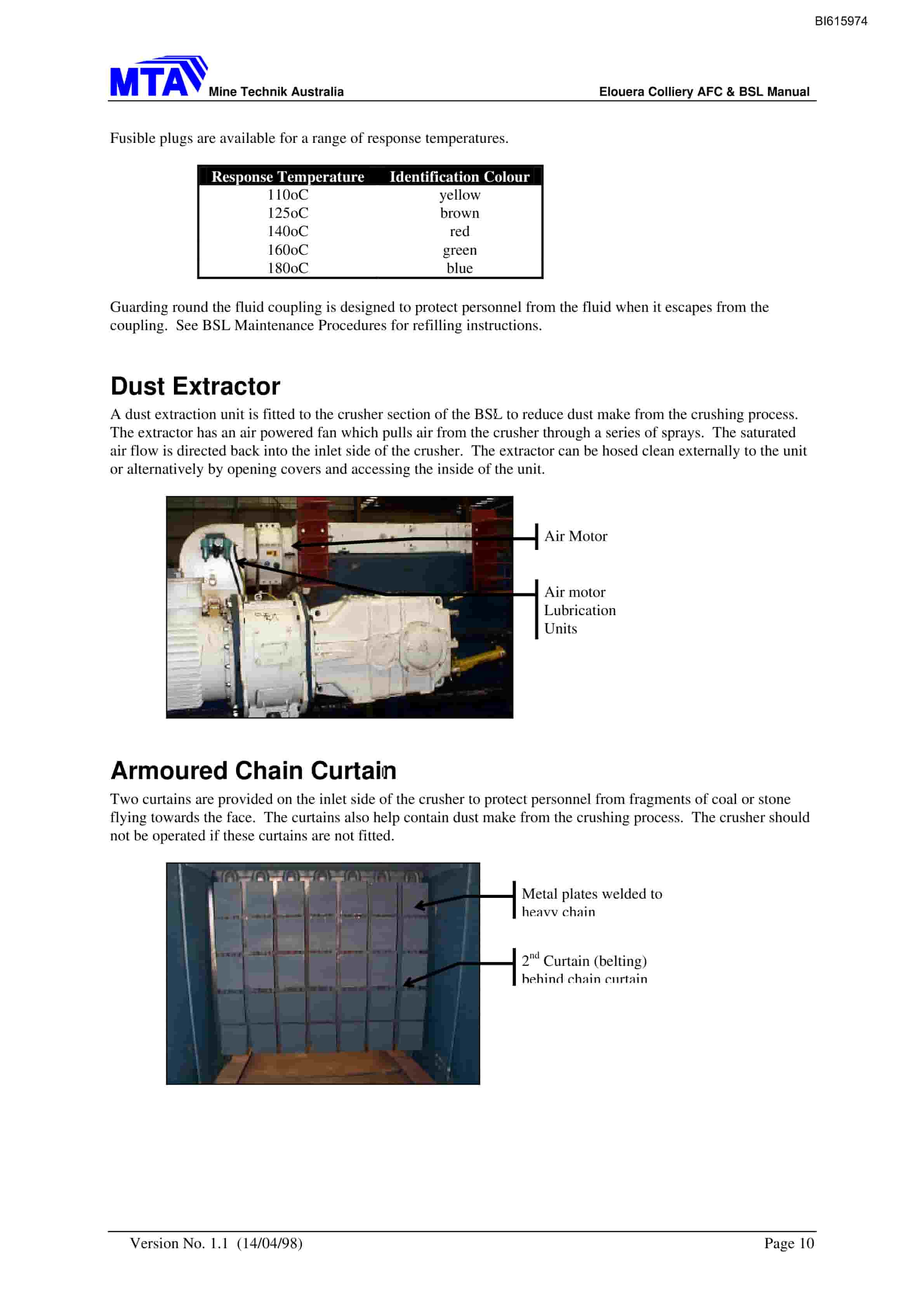 Bucyrus Beam Stage Loader Technical Manual BI615974-2